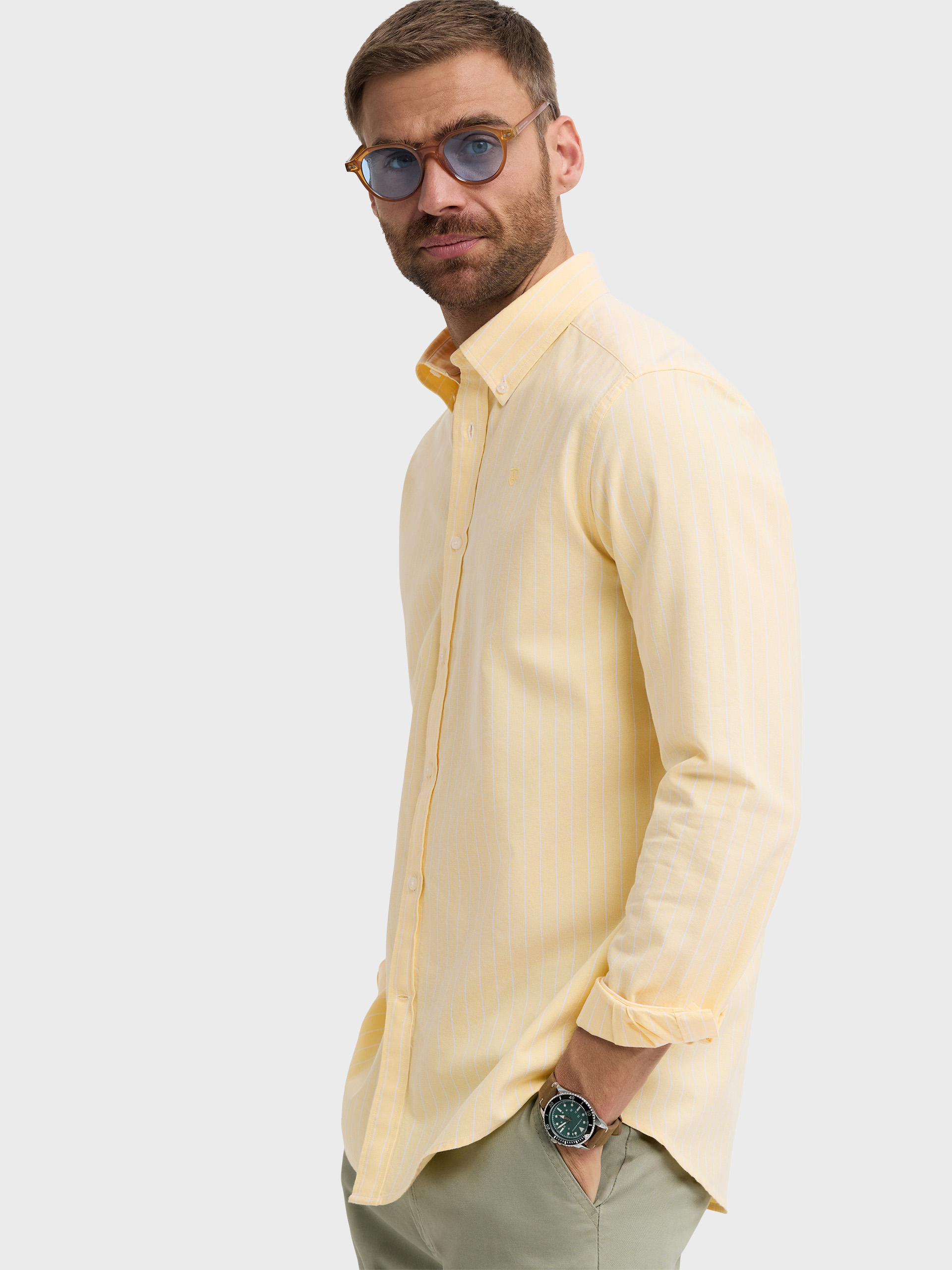 CAMISA OXFORD STRIPES