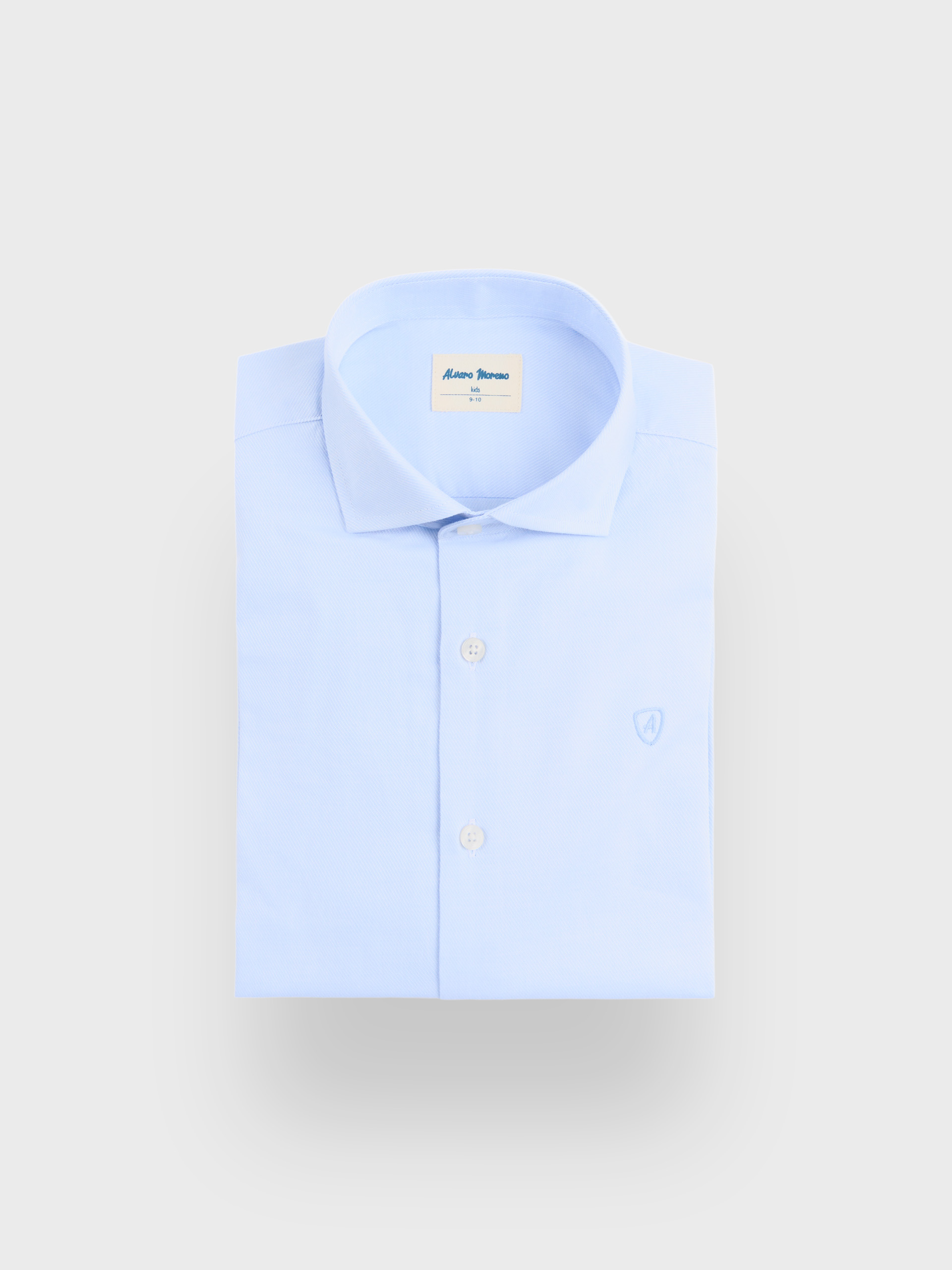 CAMISA DIAGONAL KIDS CELESTE