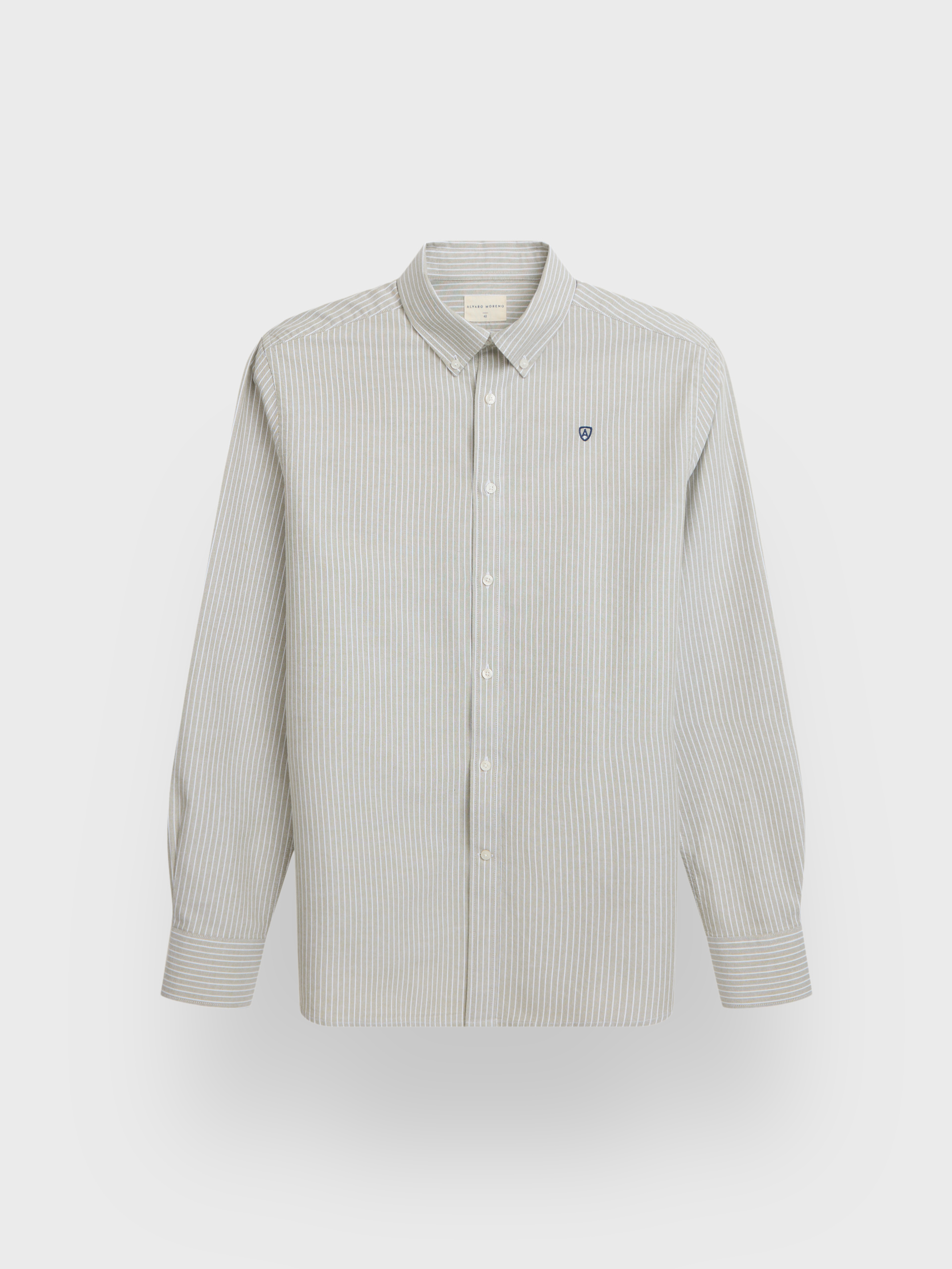CAMISA OXFORD RAYAS DOWN