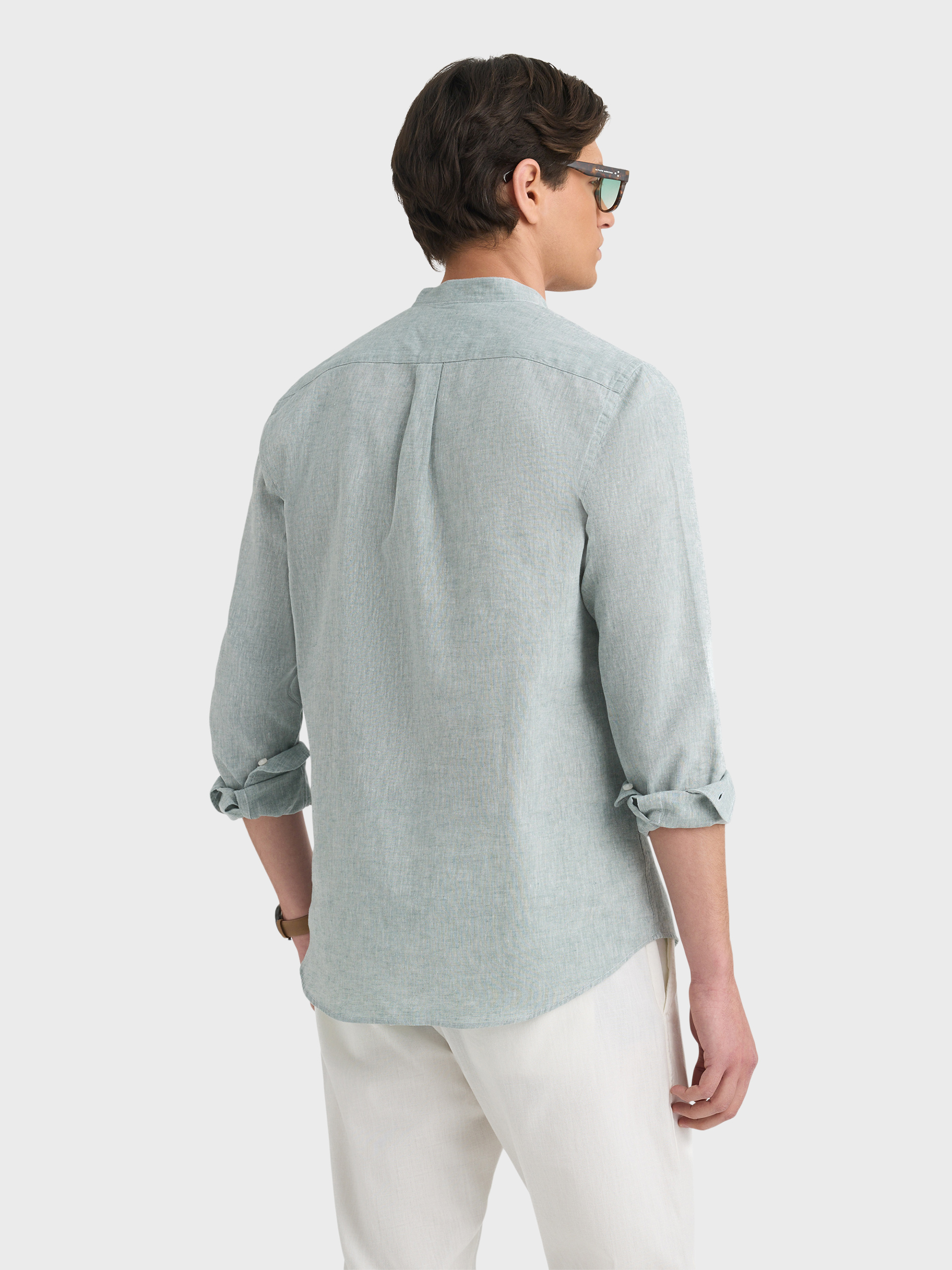 POLERA LINO MAO CONTRASTE