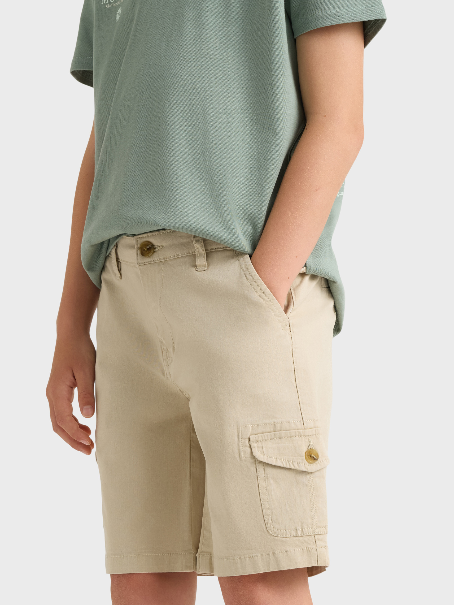 BERMUDA CARGO KIDS BEIGE