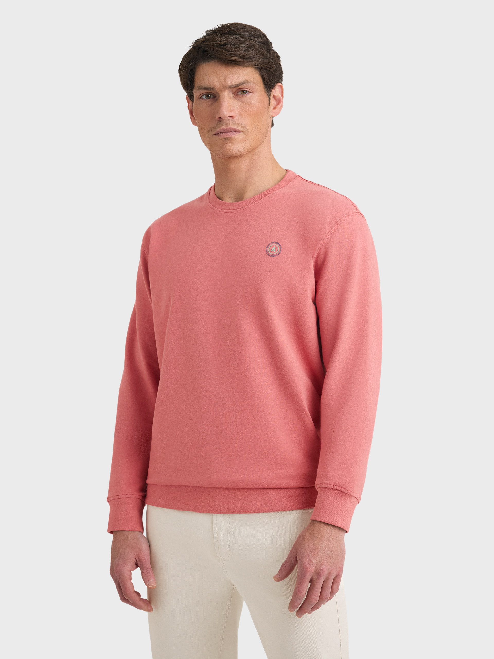 SUDADERA BASIC SPRING ROJO