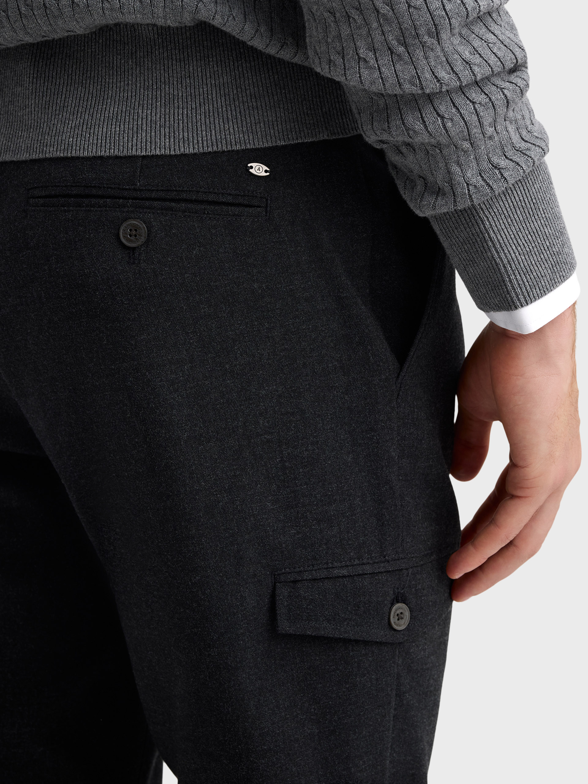 PANTALON CARGO FRANELA