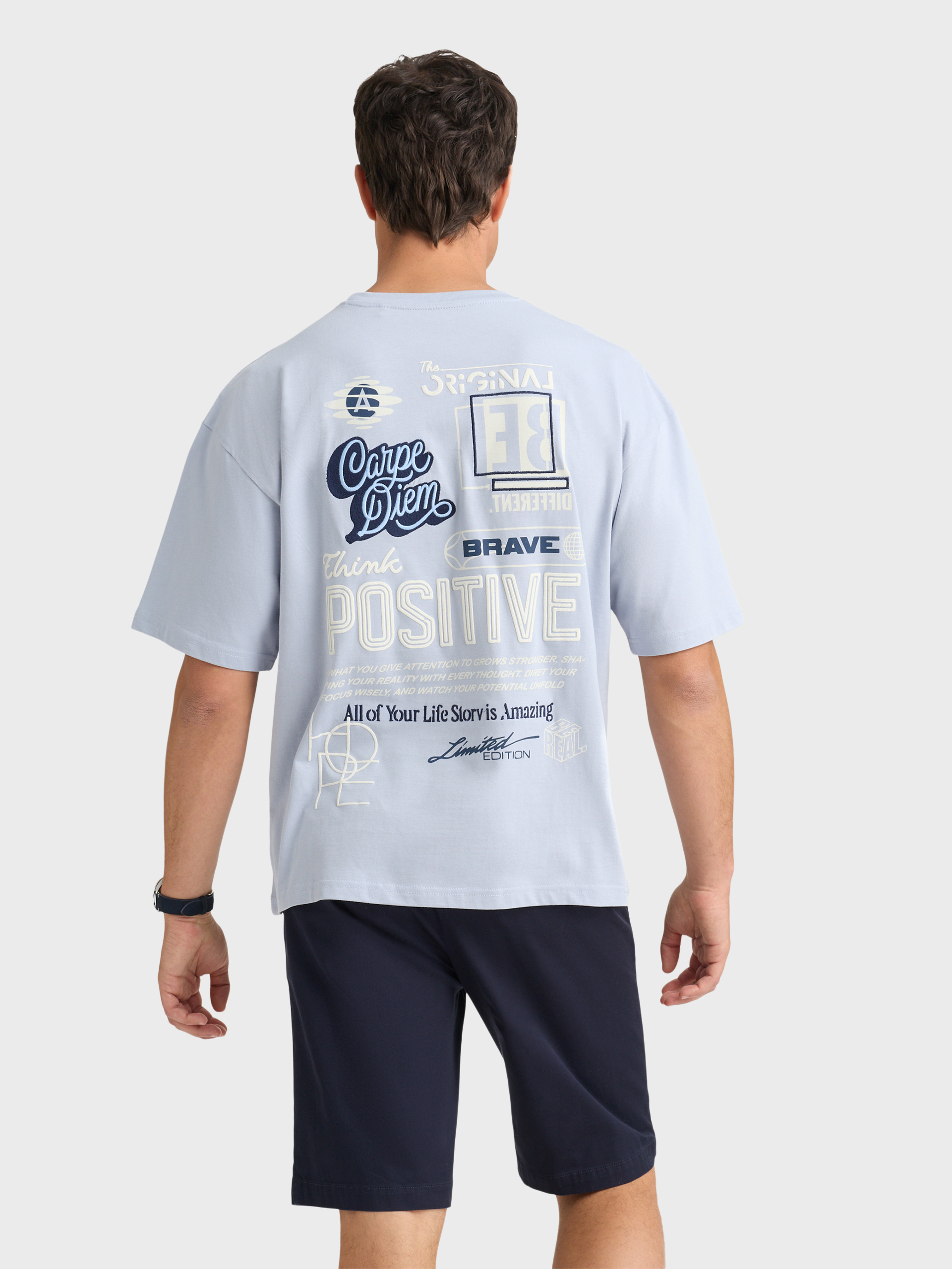 CAMISETA BRAVE AZUL