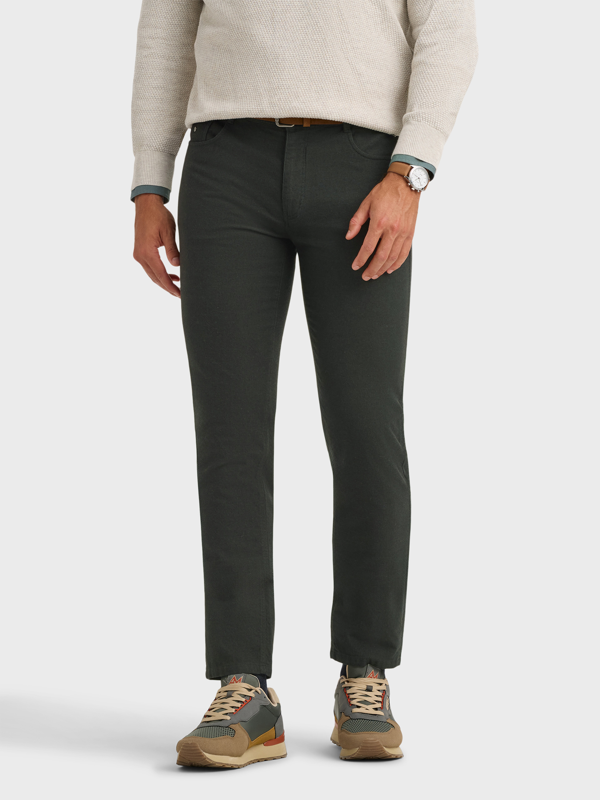 PANTALON ESTRUCTURA VERDE