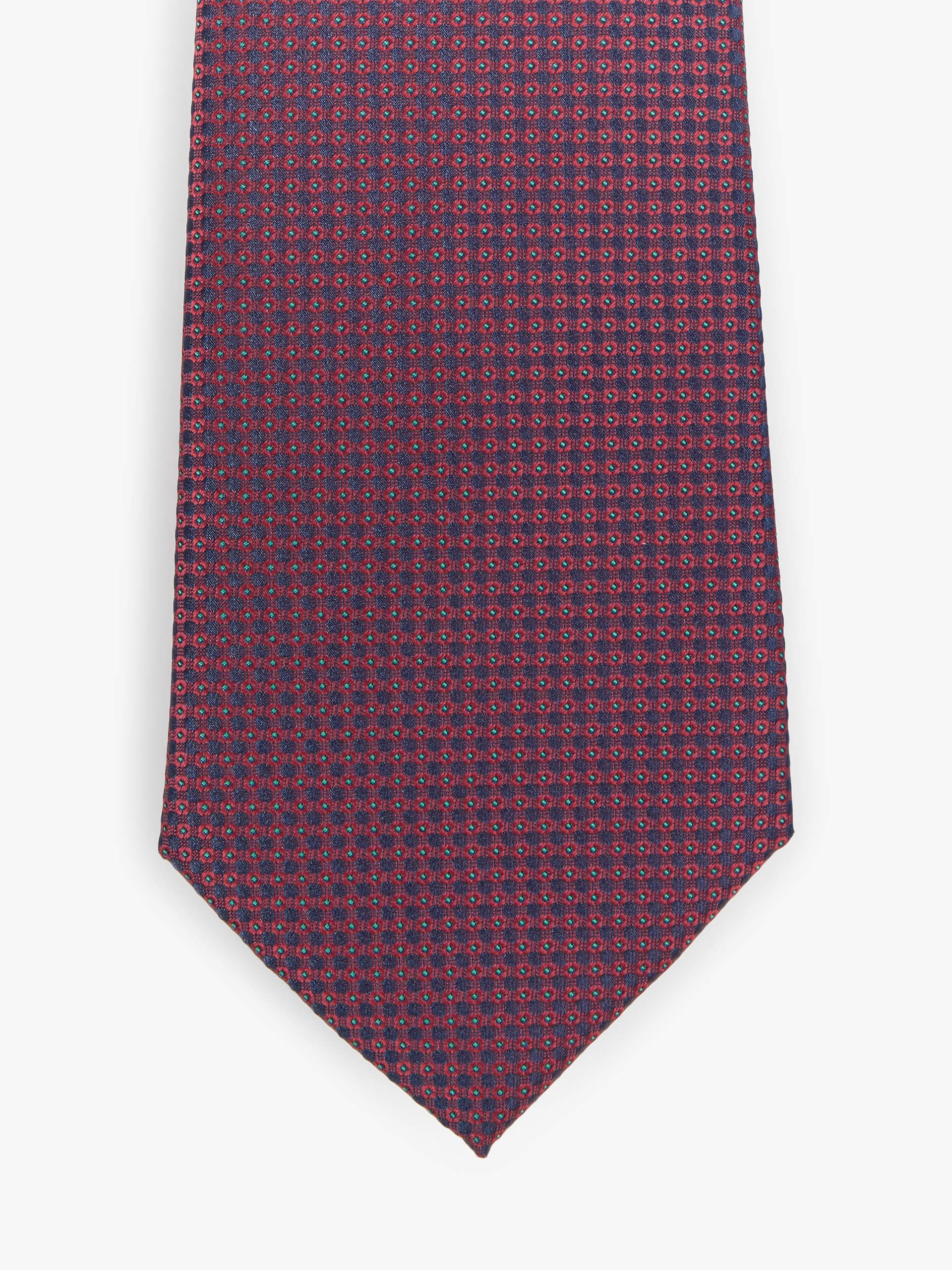 CORBATA JACQUARD MF BURDEOS