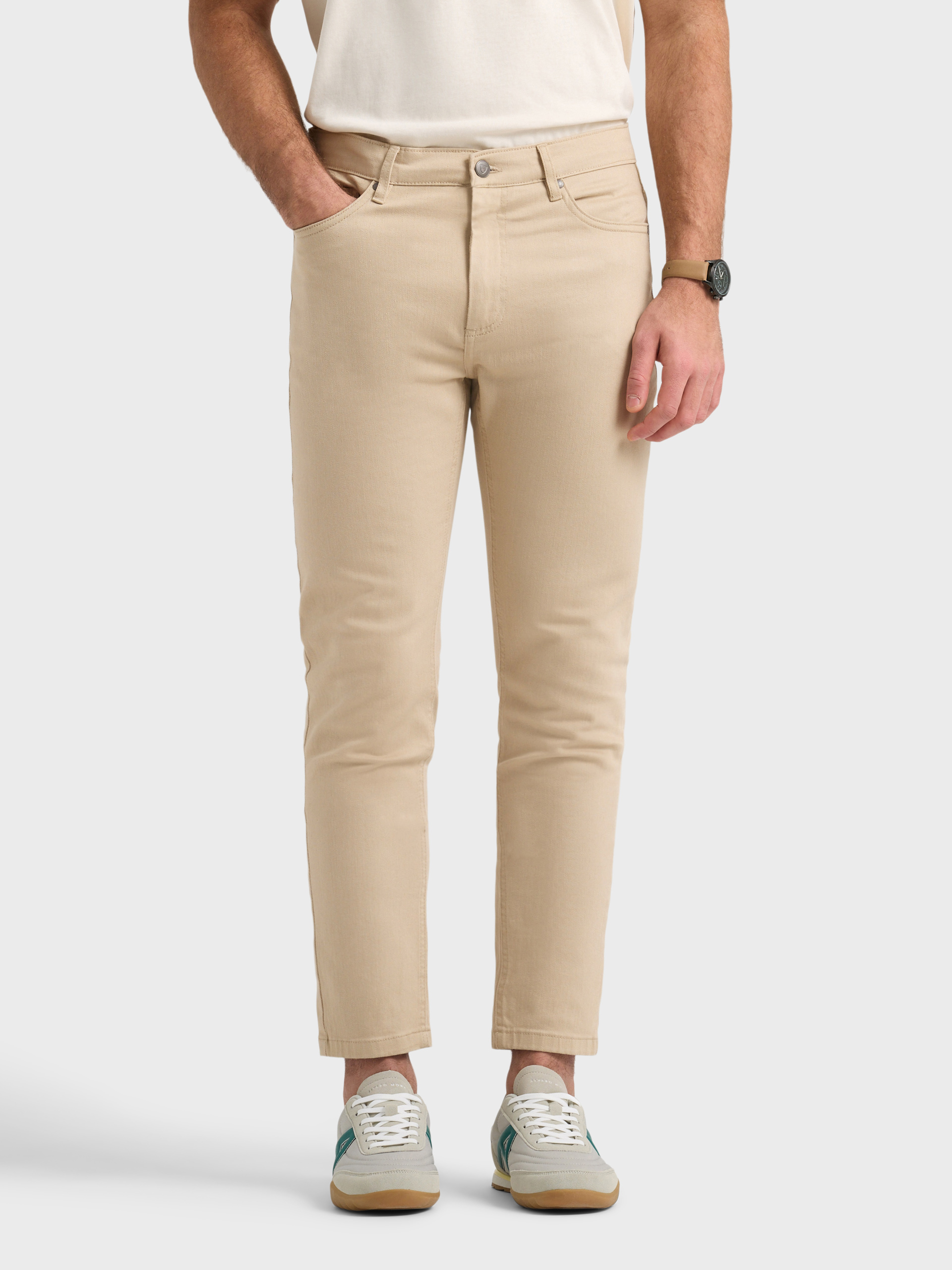 PANTALON PIGMENT BEIGE