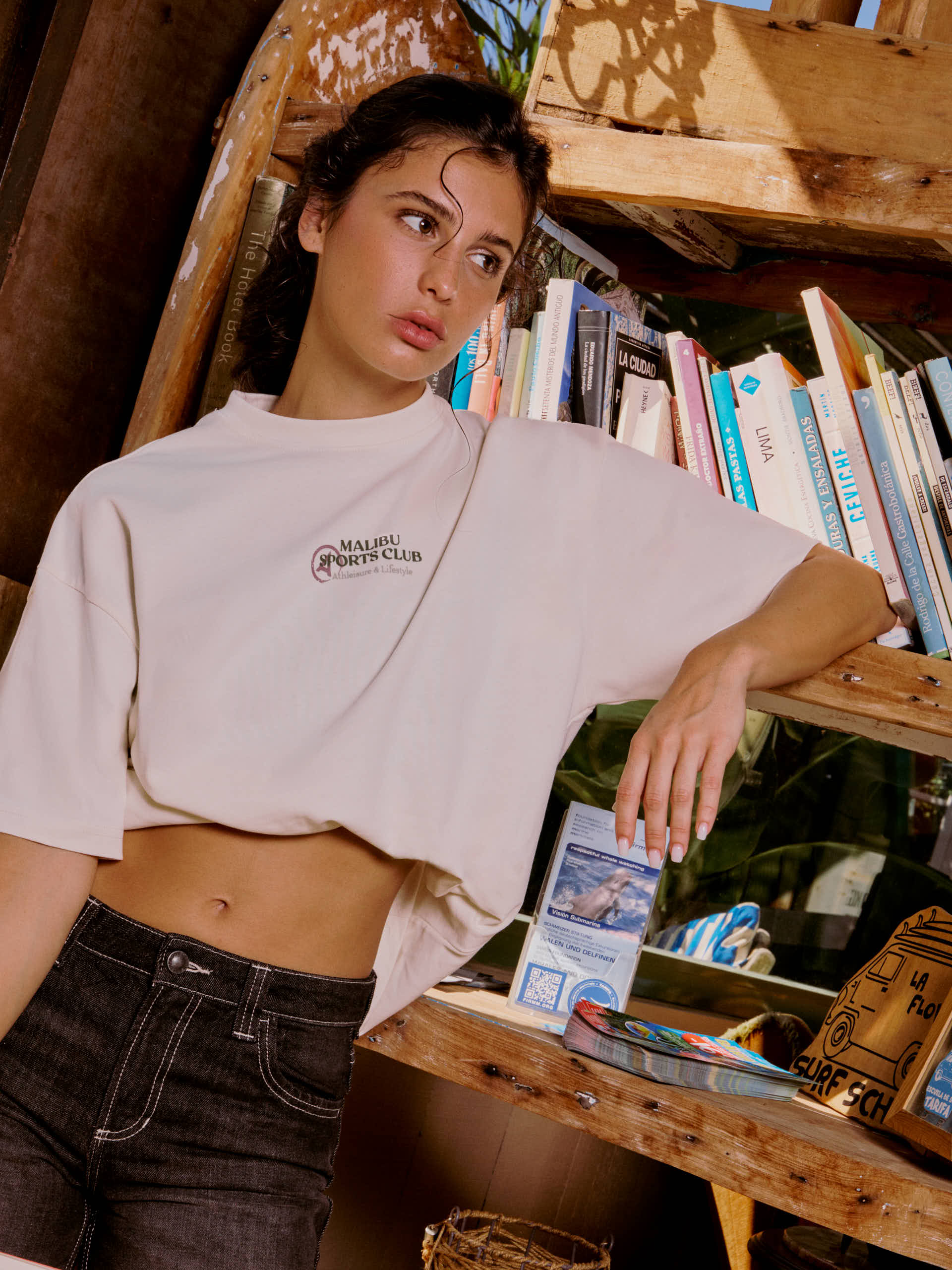 CAMISETA MALIBU CRUDO