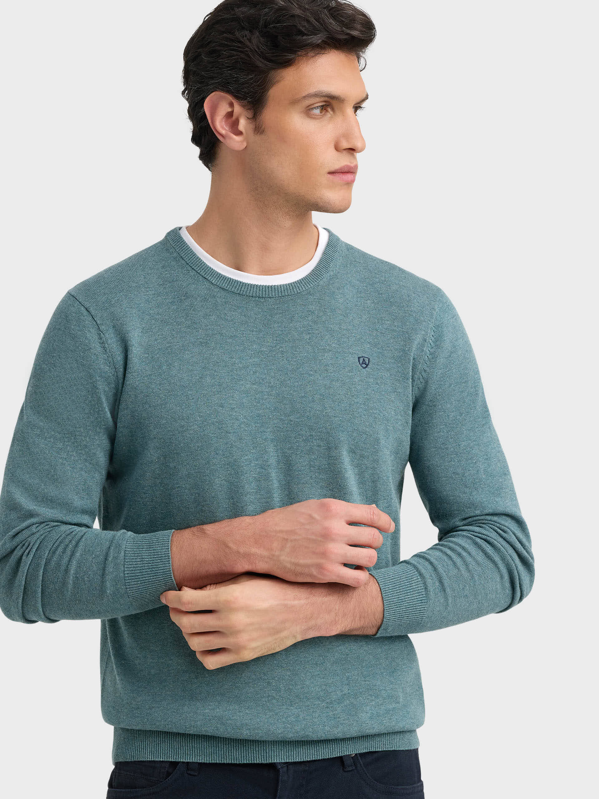 JERSEY ROUND NECK TRENDY