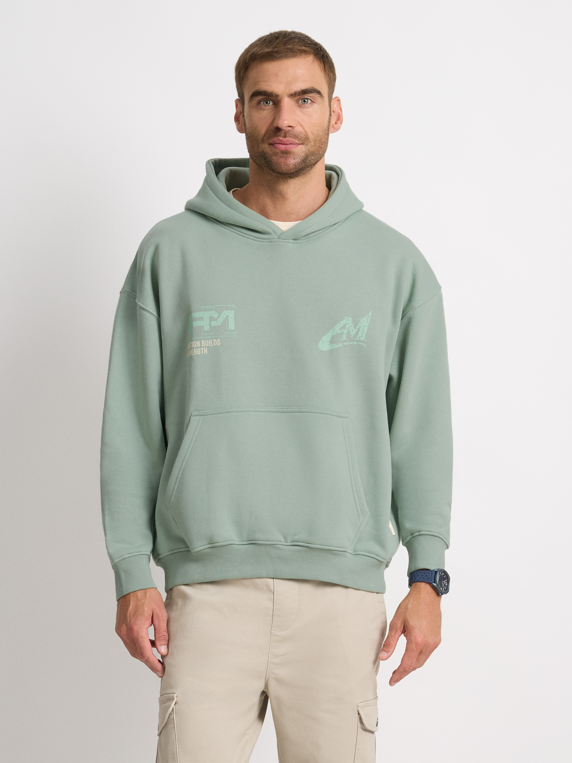 SUDADERA STRENGTH VERDE