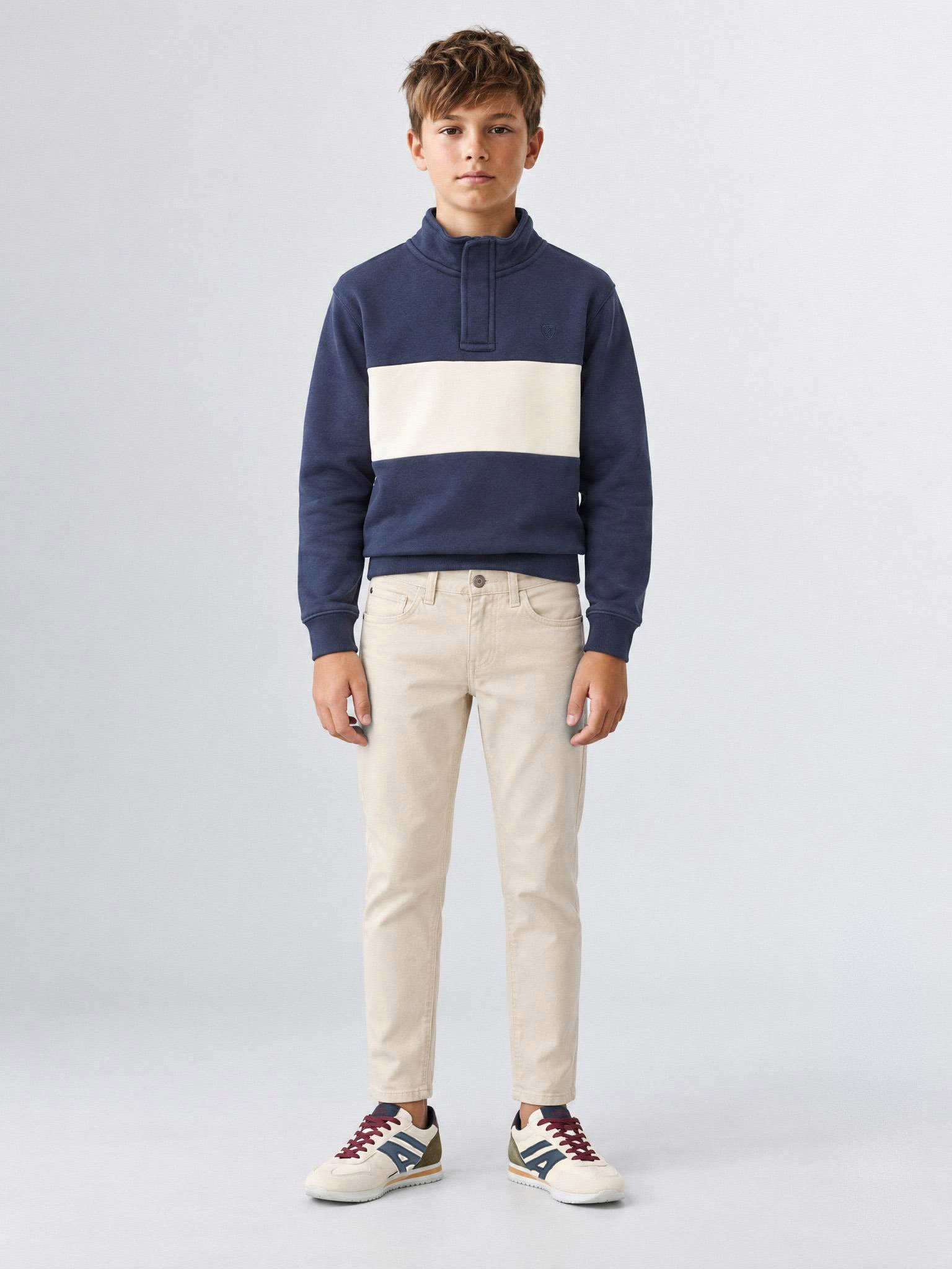 PANTALON 5 POCKETS KIDS BEIGE