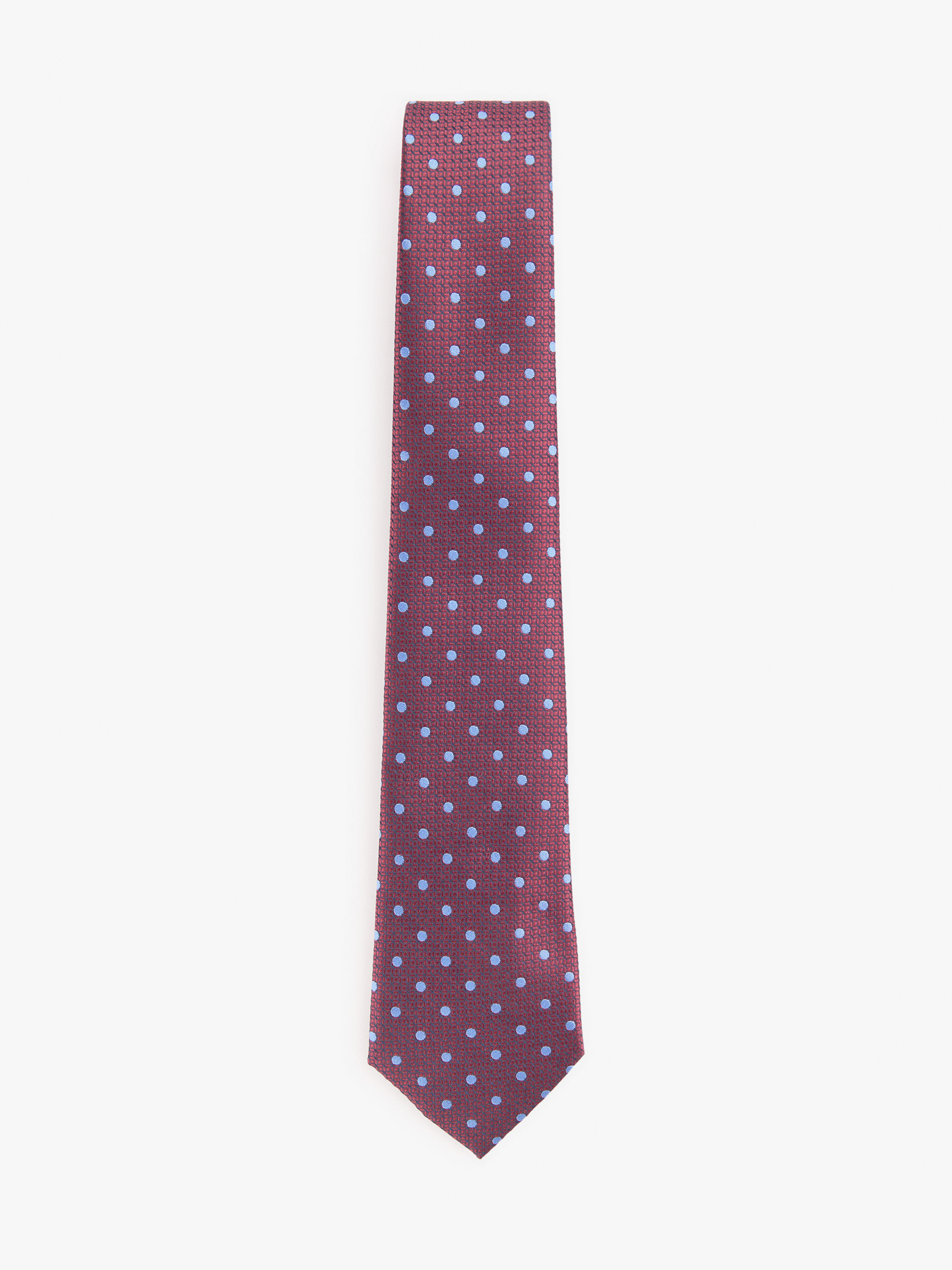 CORBATA JACQUARD MF BURDEOS