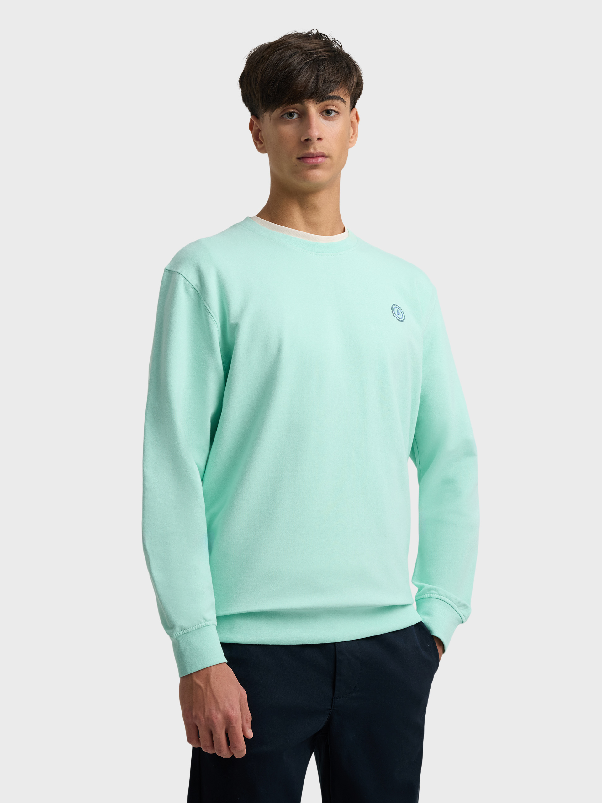 SUDADERA BASIC SPRING VERDE