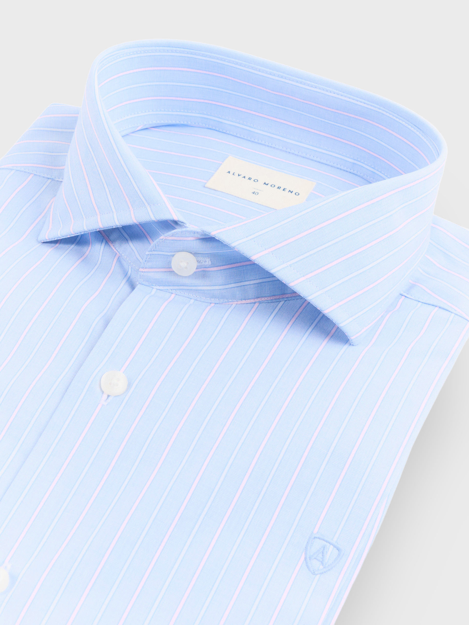 CAMISA POPELIN RAYAS