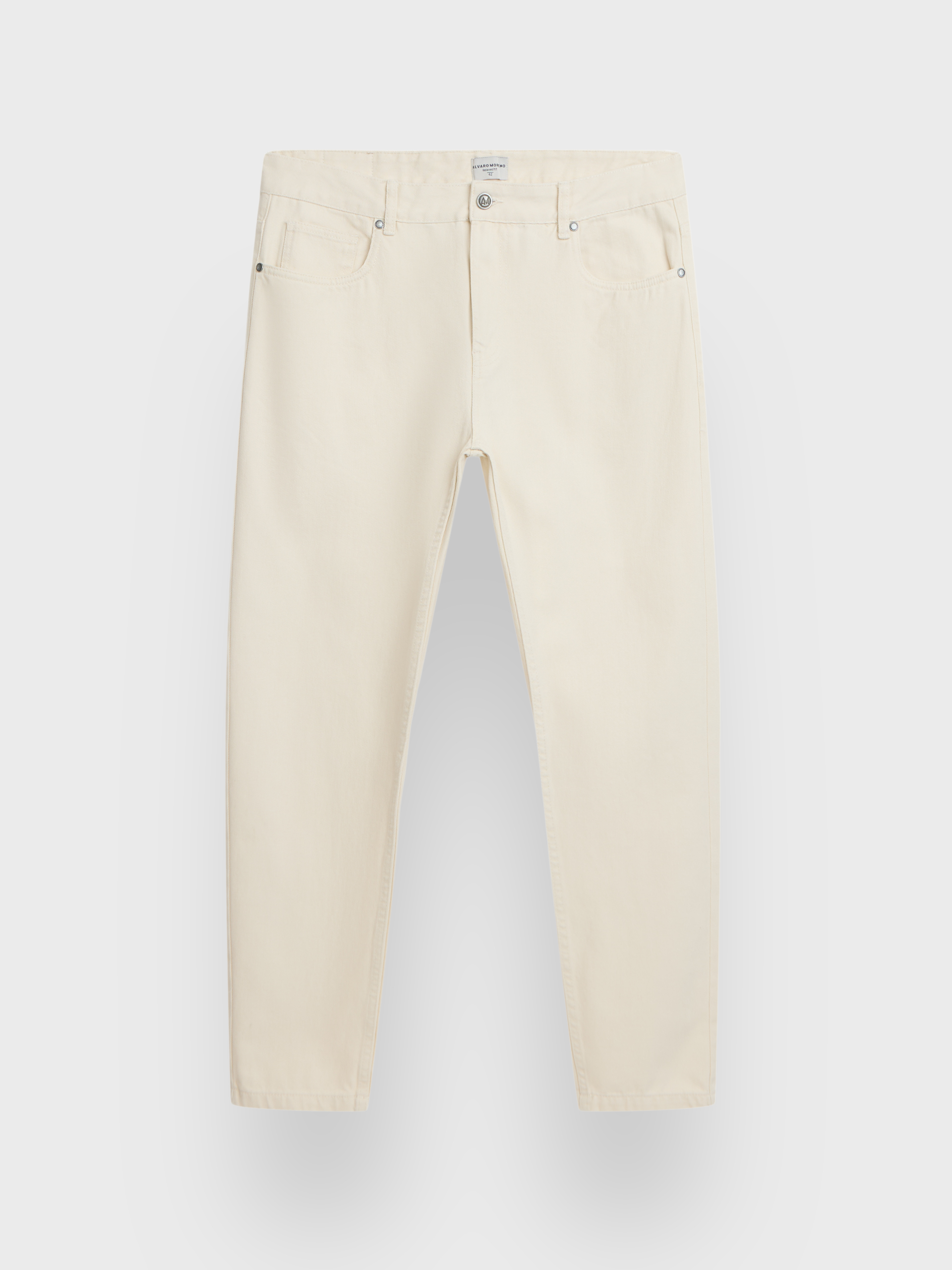 DENIM RELAXED FIT BEIGE