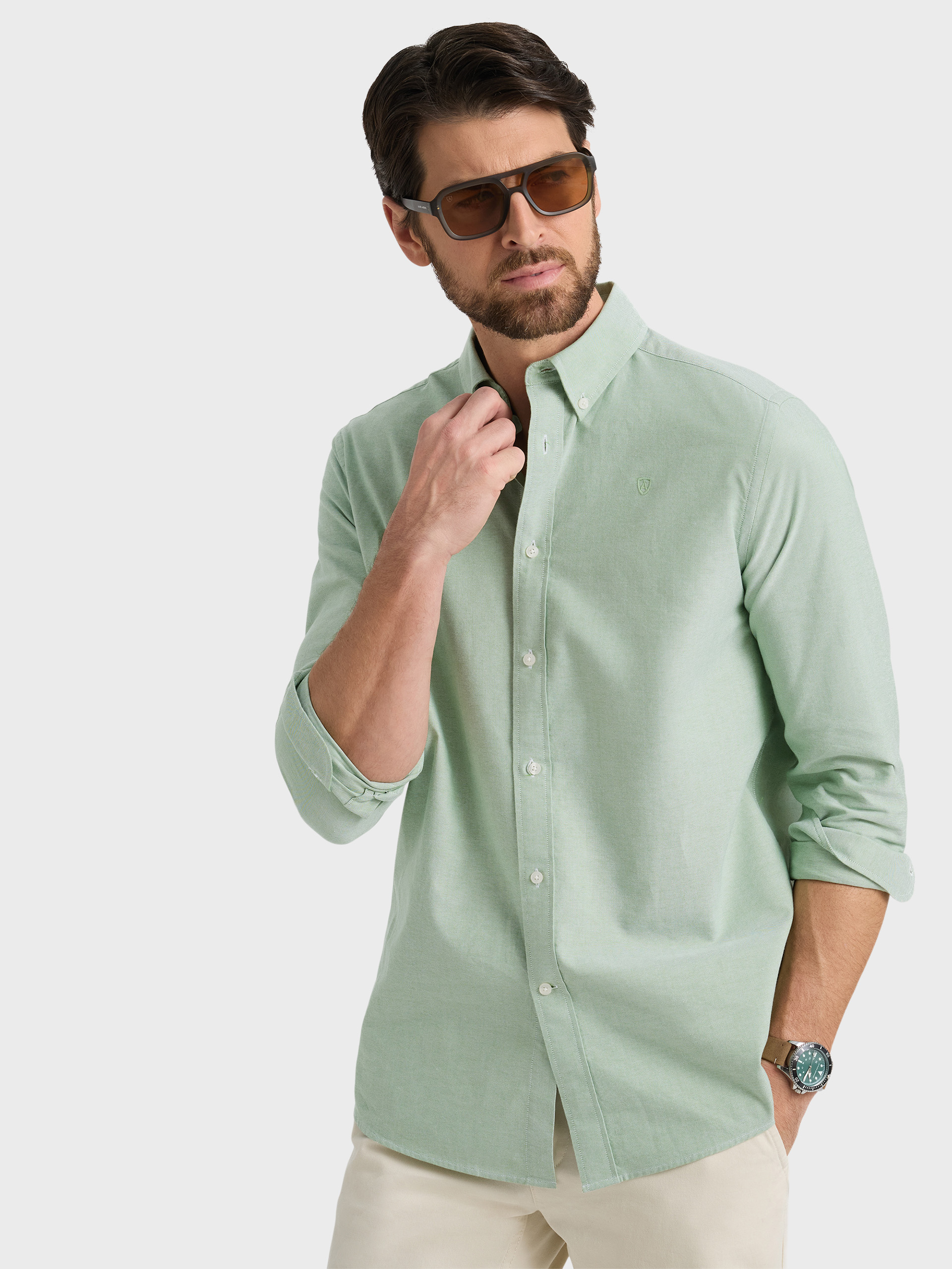 CAMISA OXFORD SOLID