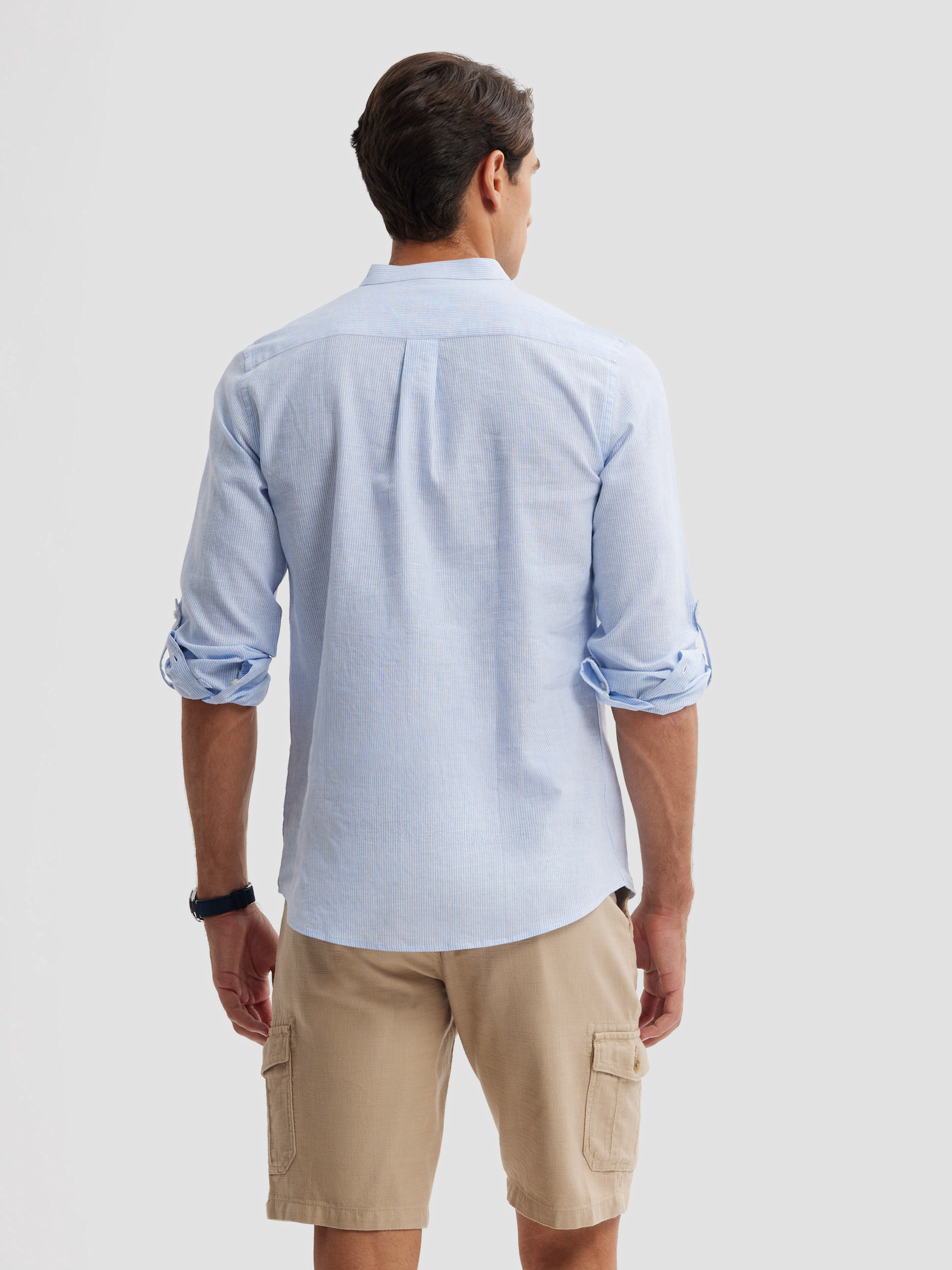 POLERA LINO RAYAS MAO