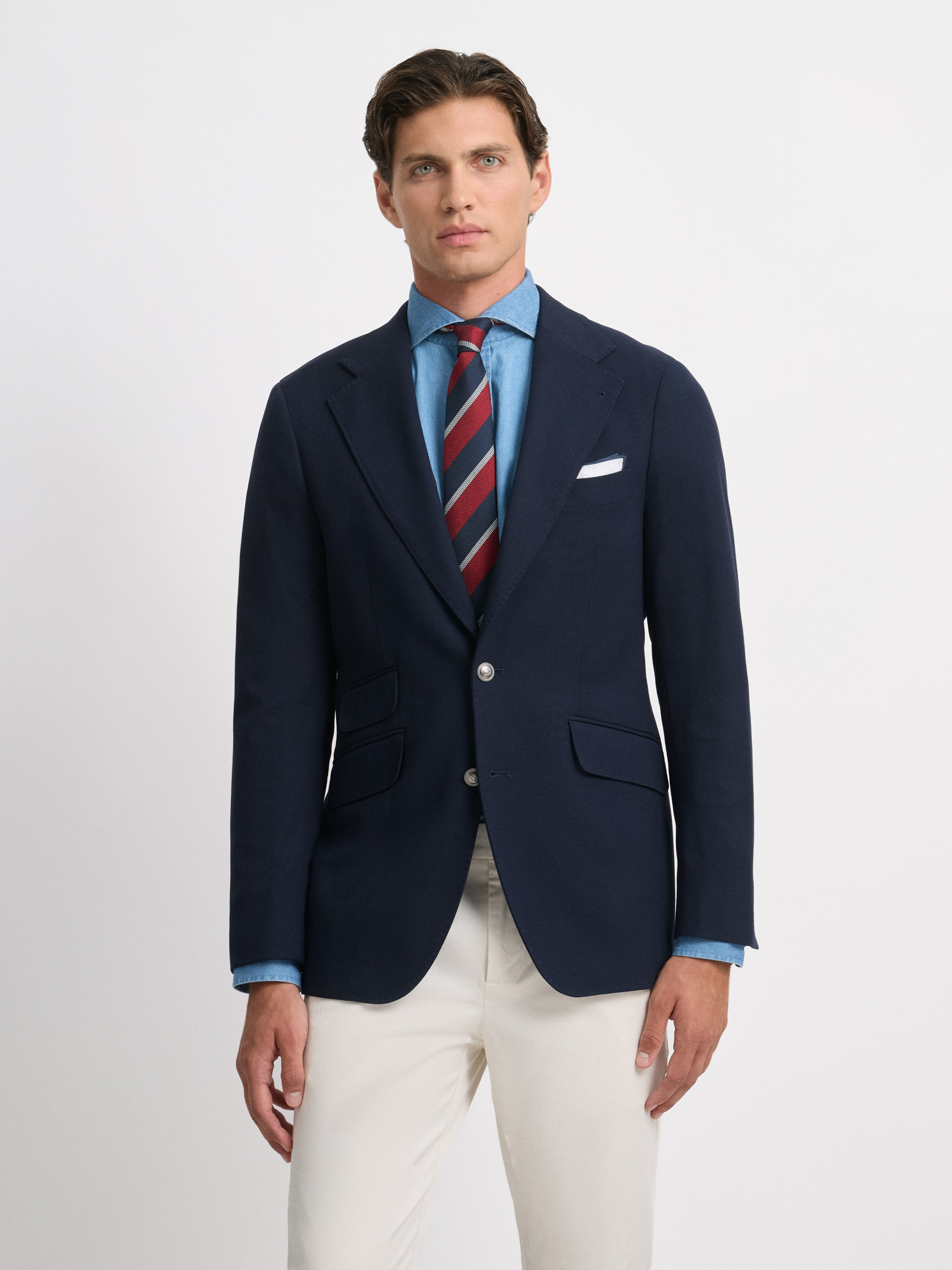 AMERICANA ESTERILLA AZUL MARINO