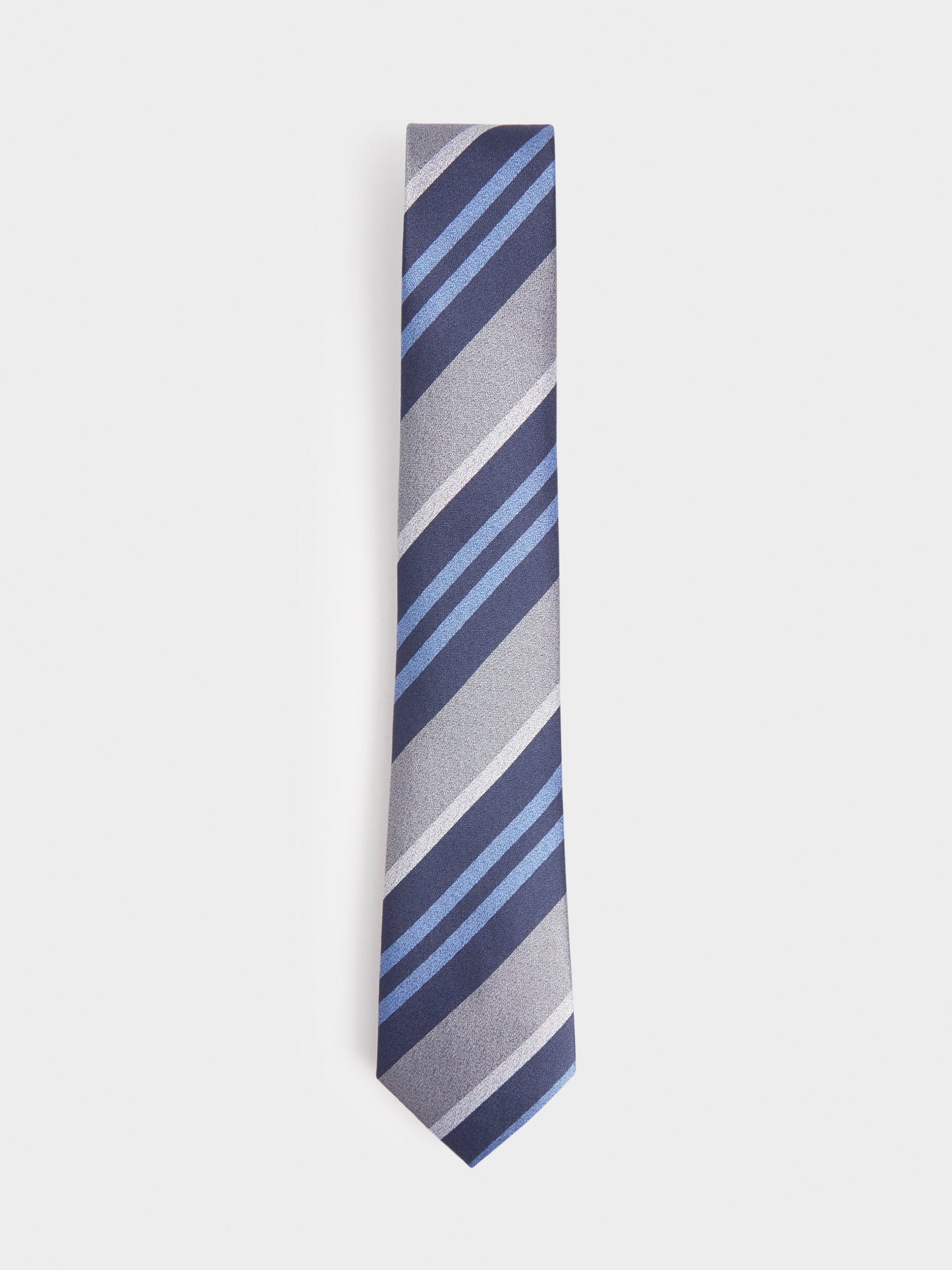 CORBATA JACQUARD MF AZUL MARINO