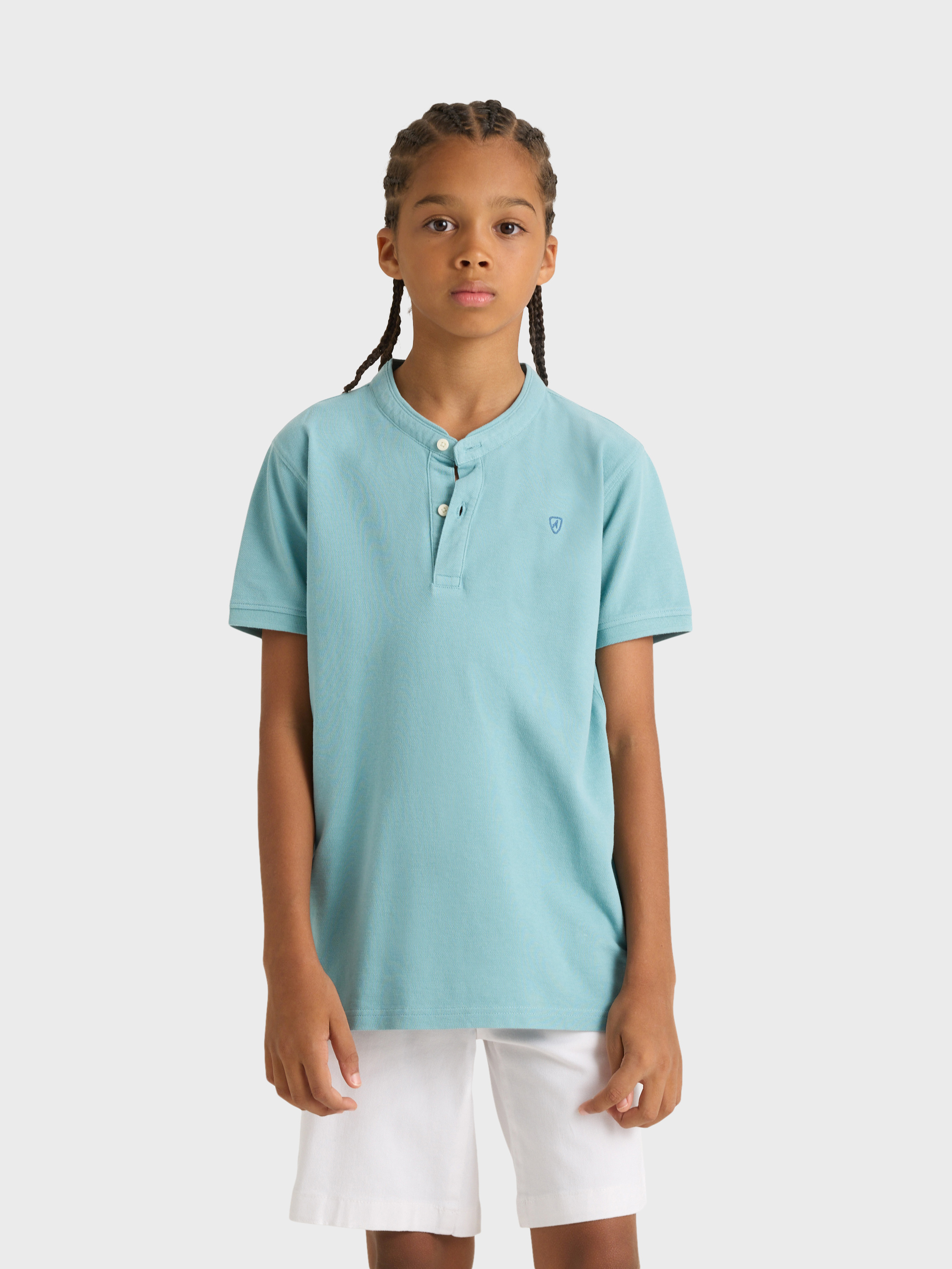 POLO MAO KIDS AZUL