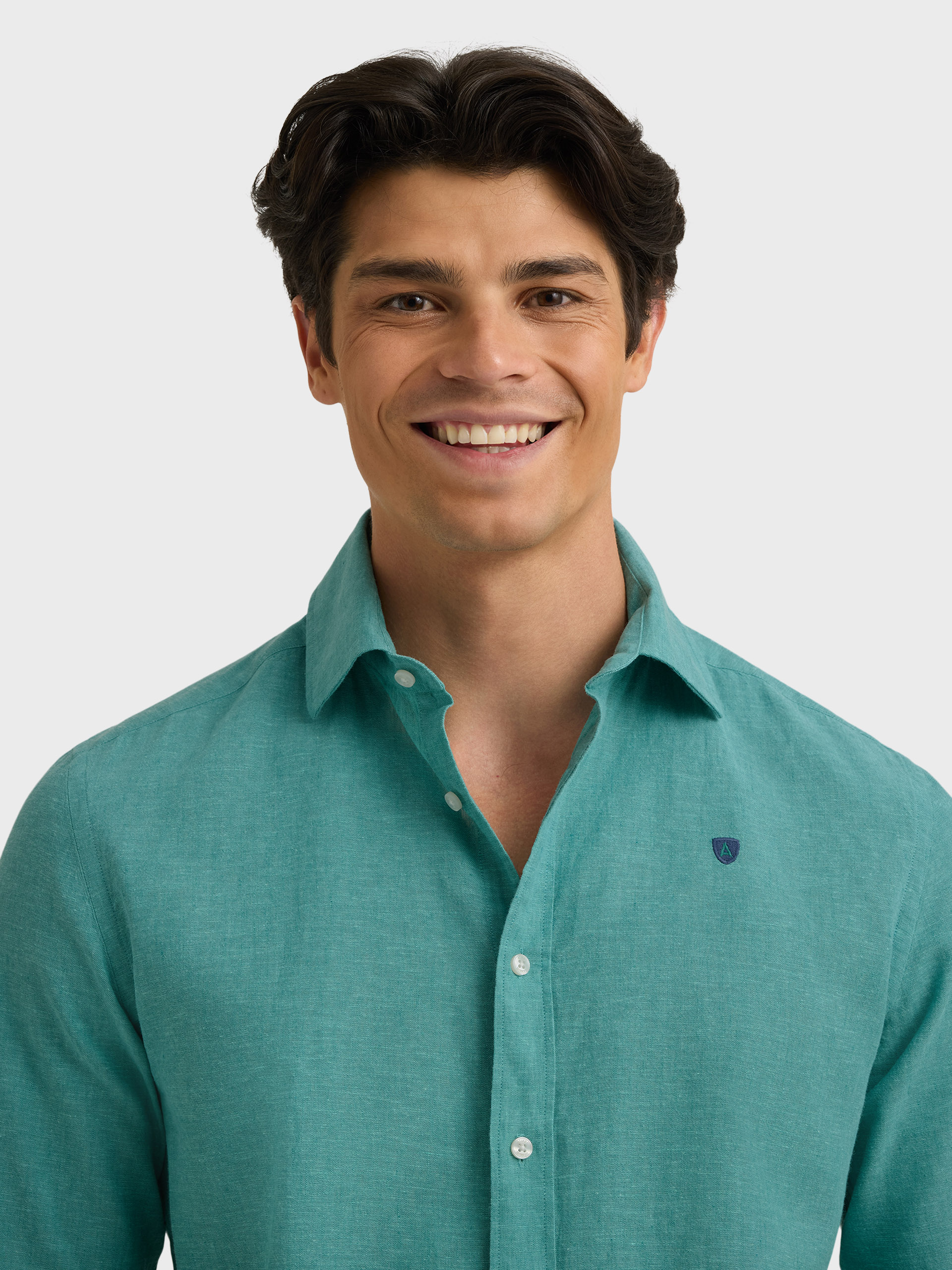 CAMISA LINO CHAMBRAY