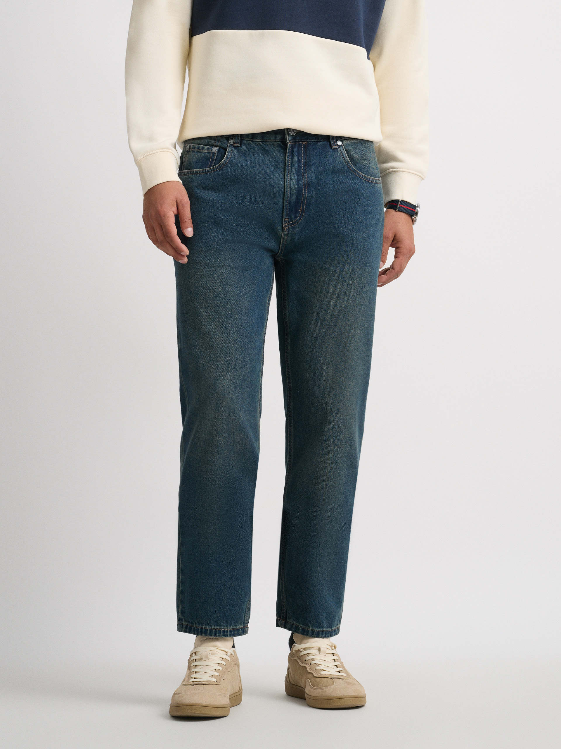 DENIM GOMAN FIT AZUL MARINO
