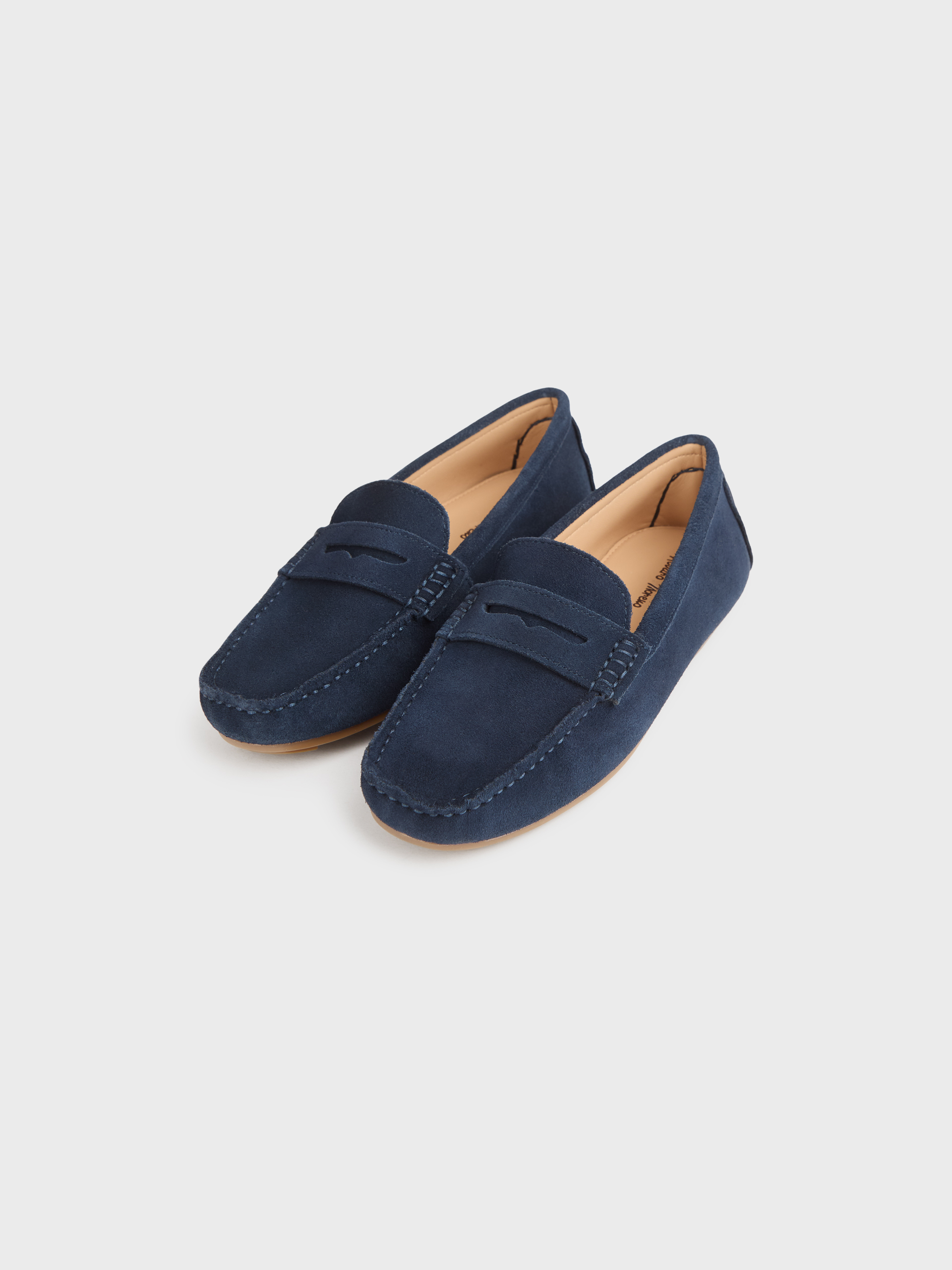 MOCASIN SERRAJE KIDS AZUL MARINO