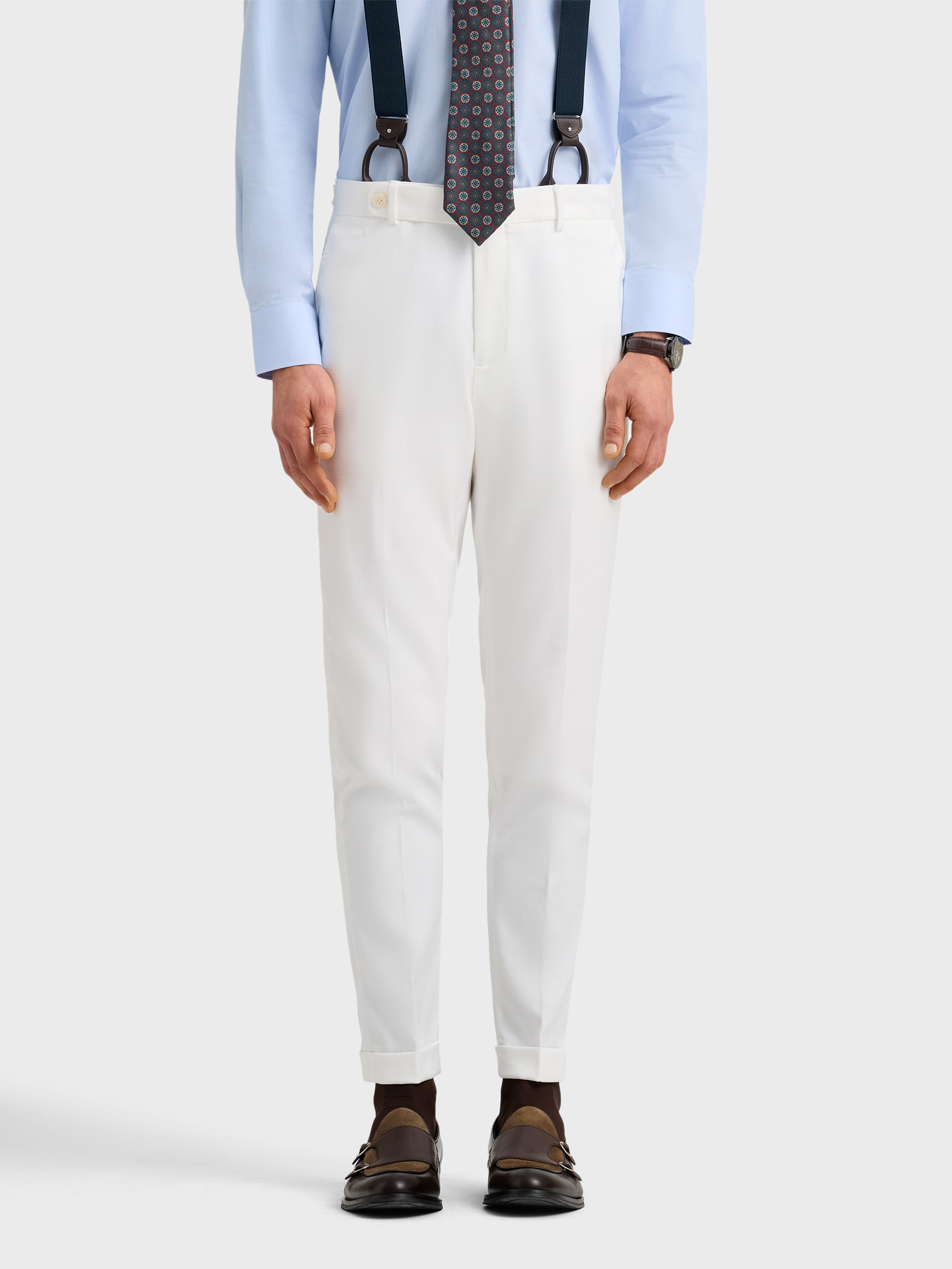 PANTALON CAPO TWILL BLANCO