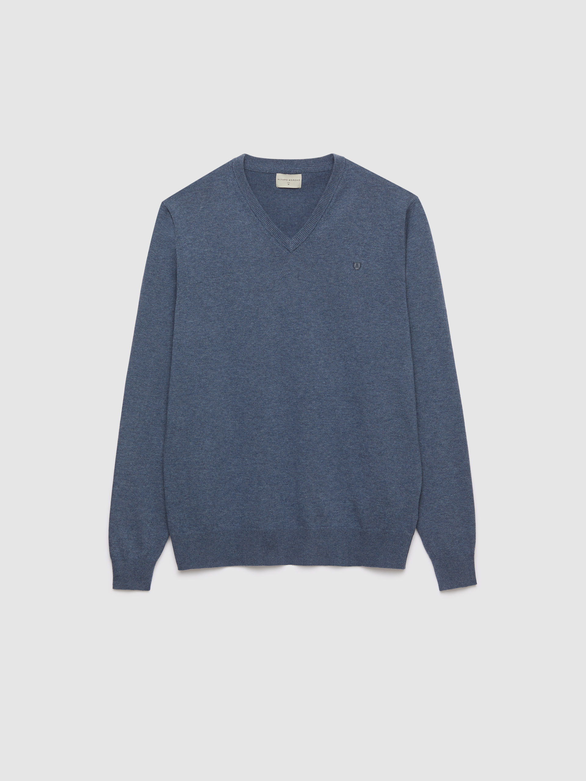JERSEY V-NECK AZUL