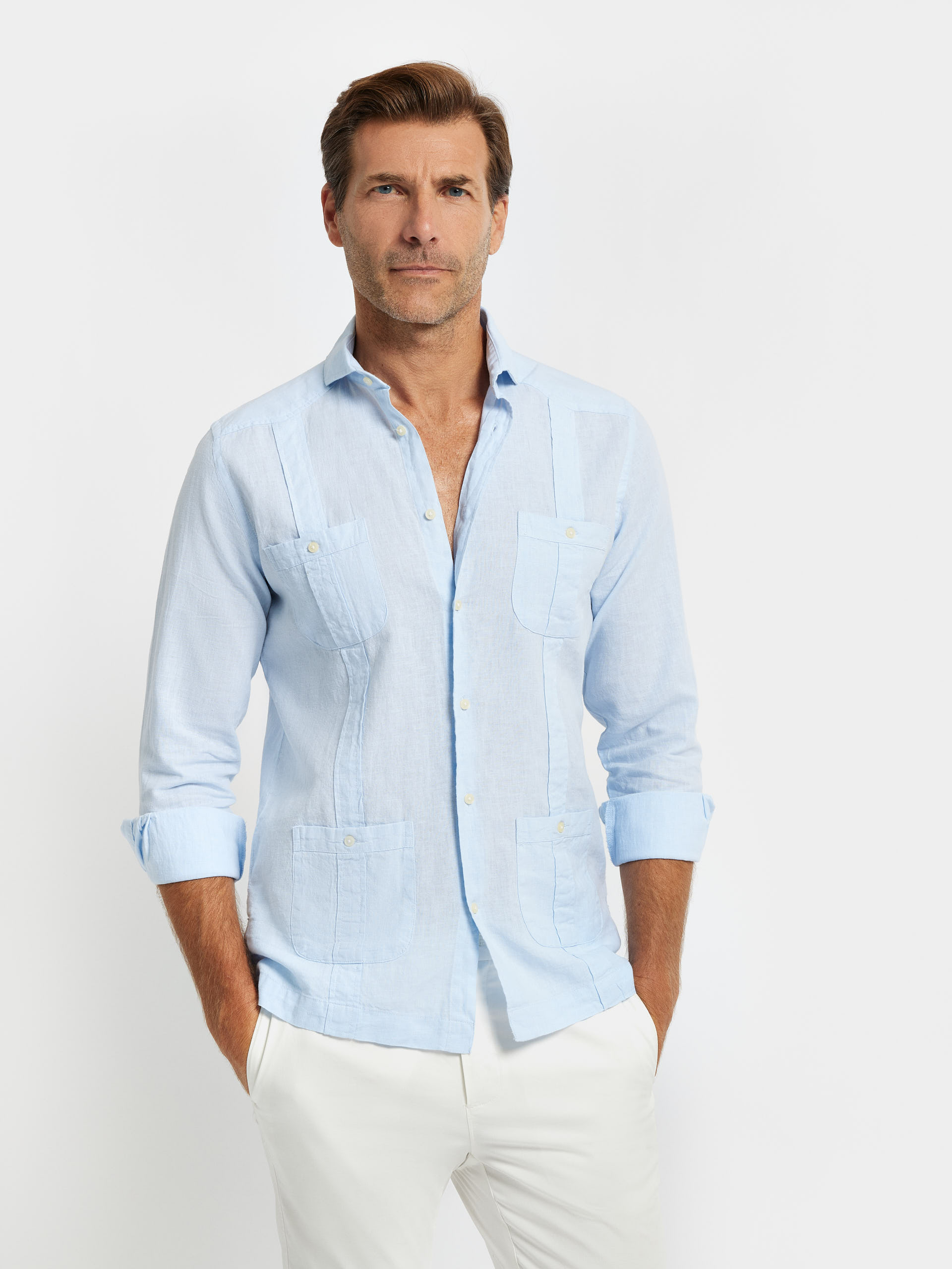 CUBANA LINO SOLID CELESTE