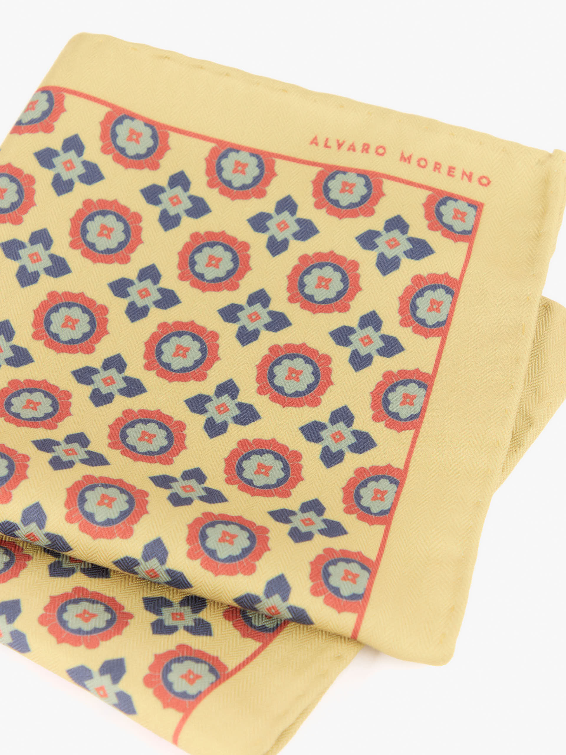 PAÑUELO PRINTED MOSTAZA