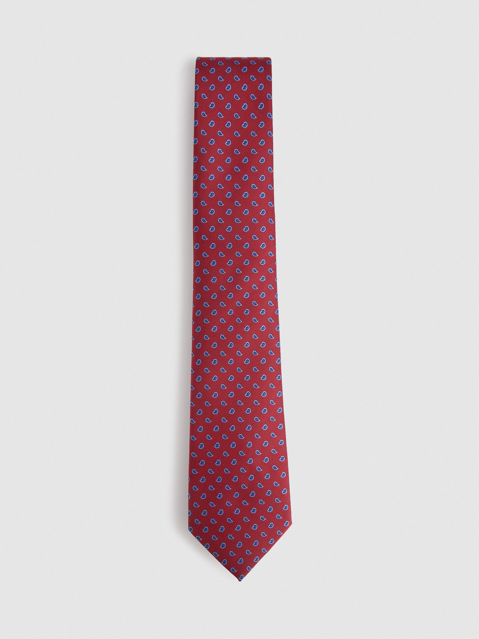 CORBATA JACQUARD MF ROJO
