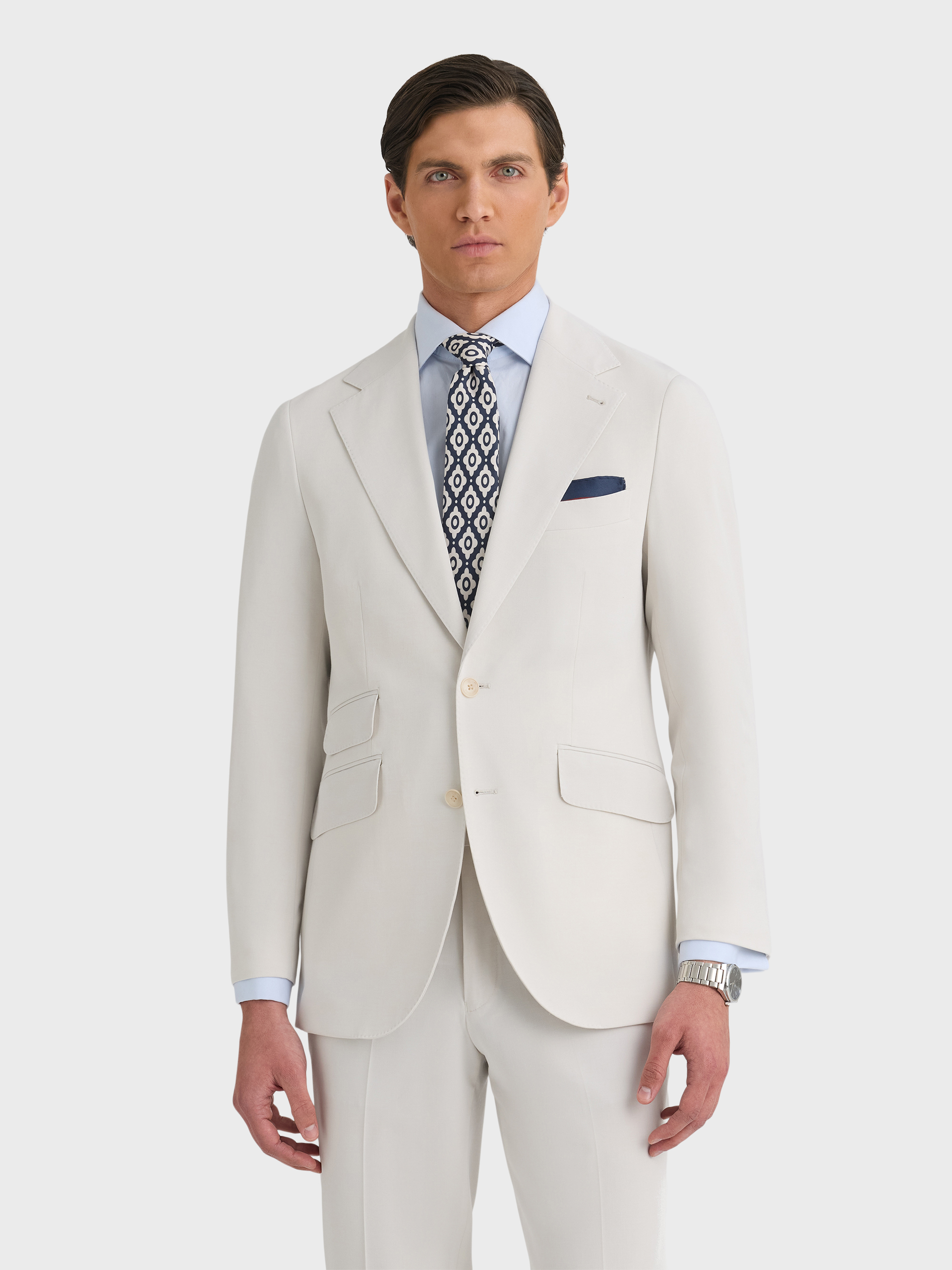 AMERICANA NAPOLI ROYAL TWILL CRUDO