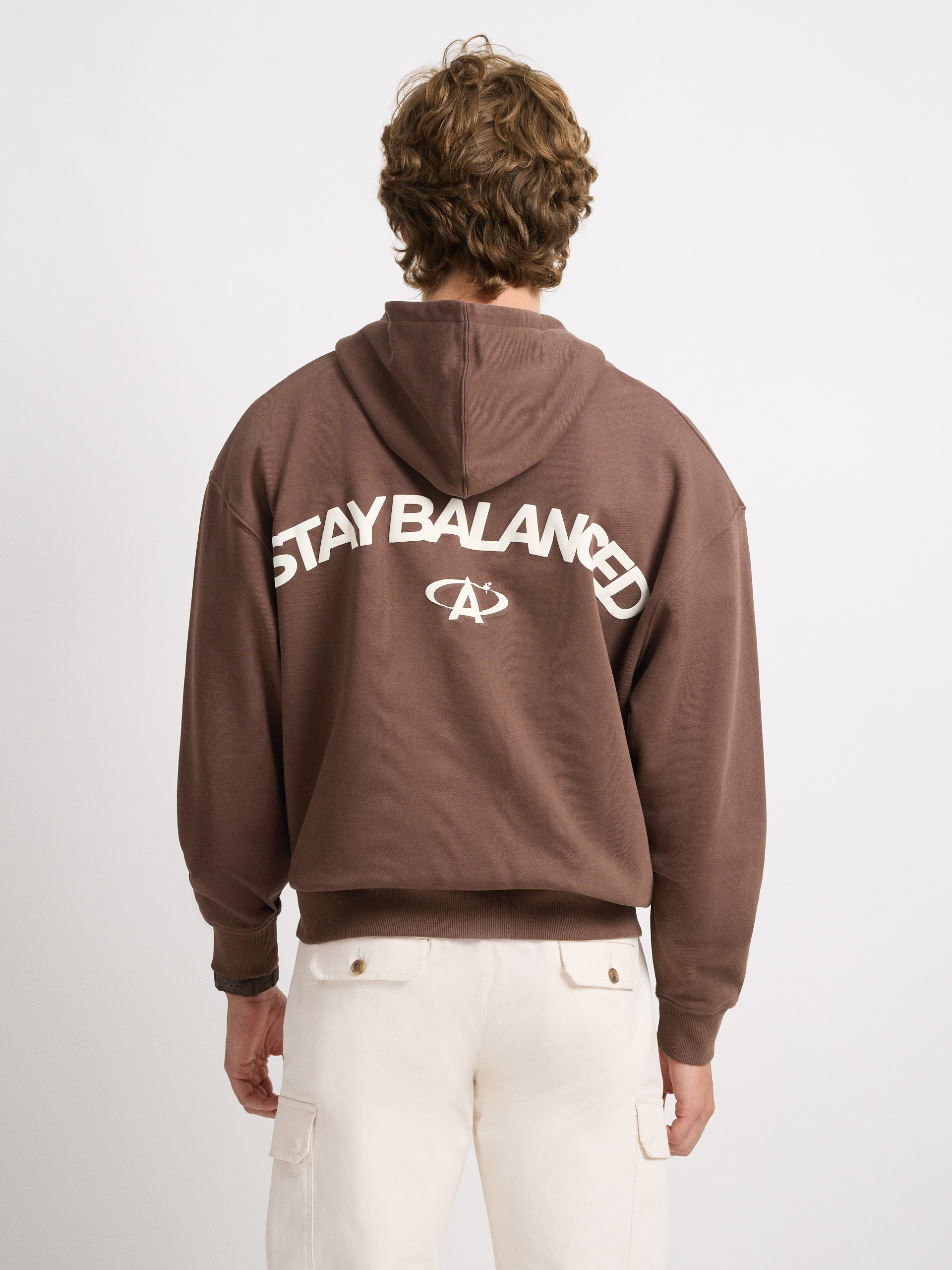 SUDADERA BALANCED MARR&Oacute;N