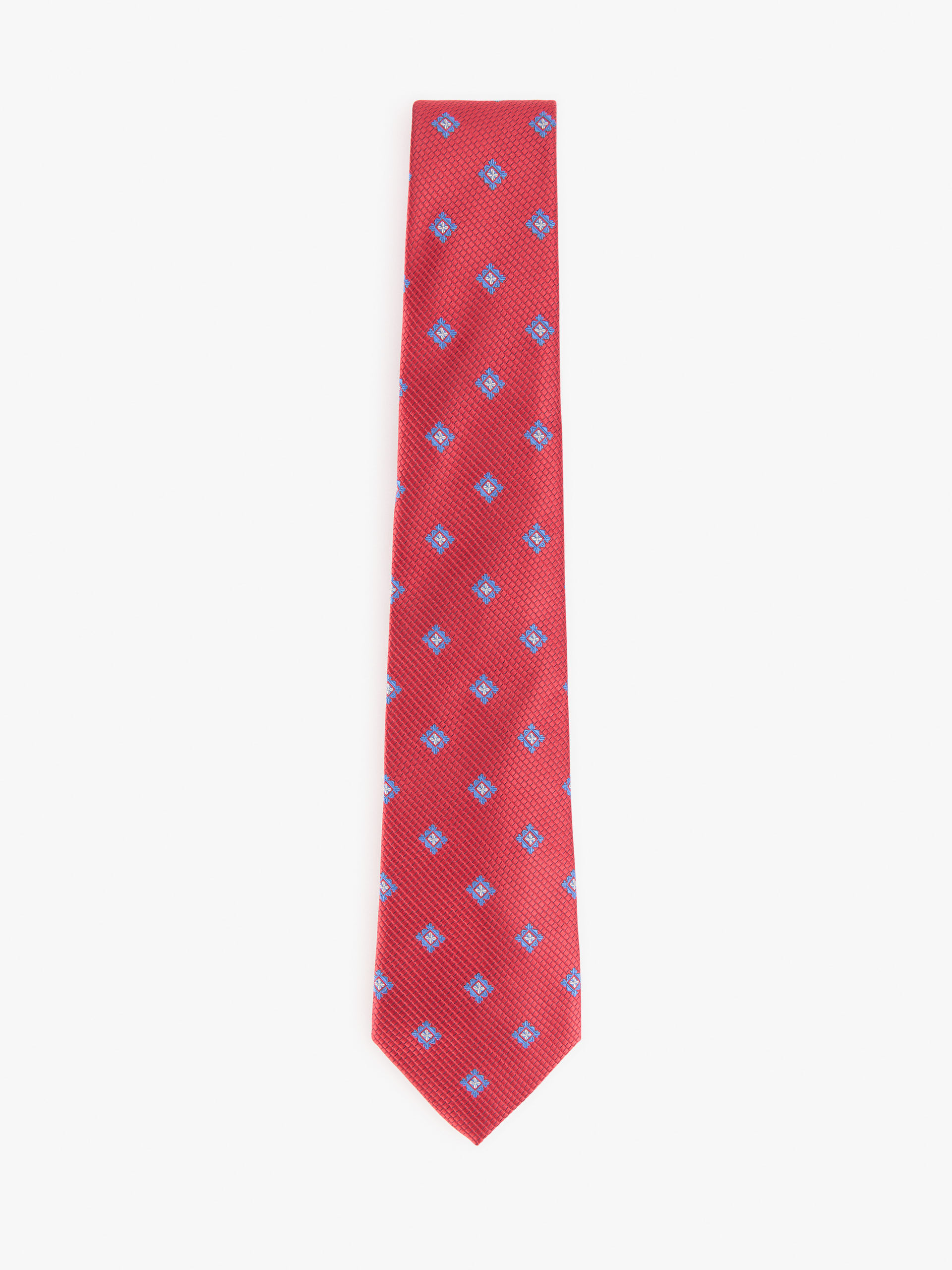 CORBATA JACQUARD MF ROJO