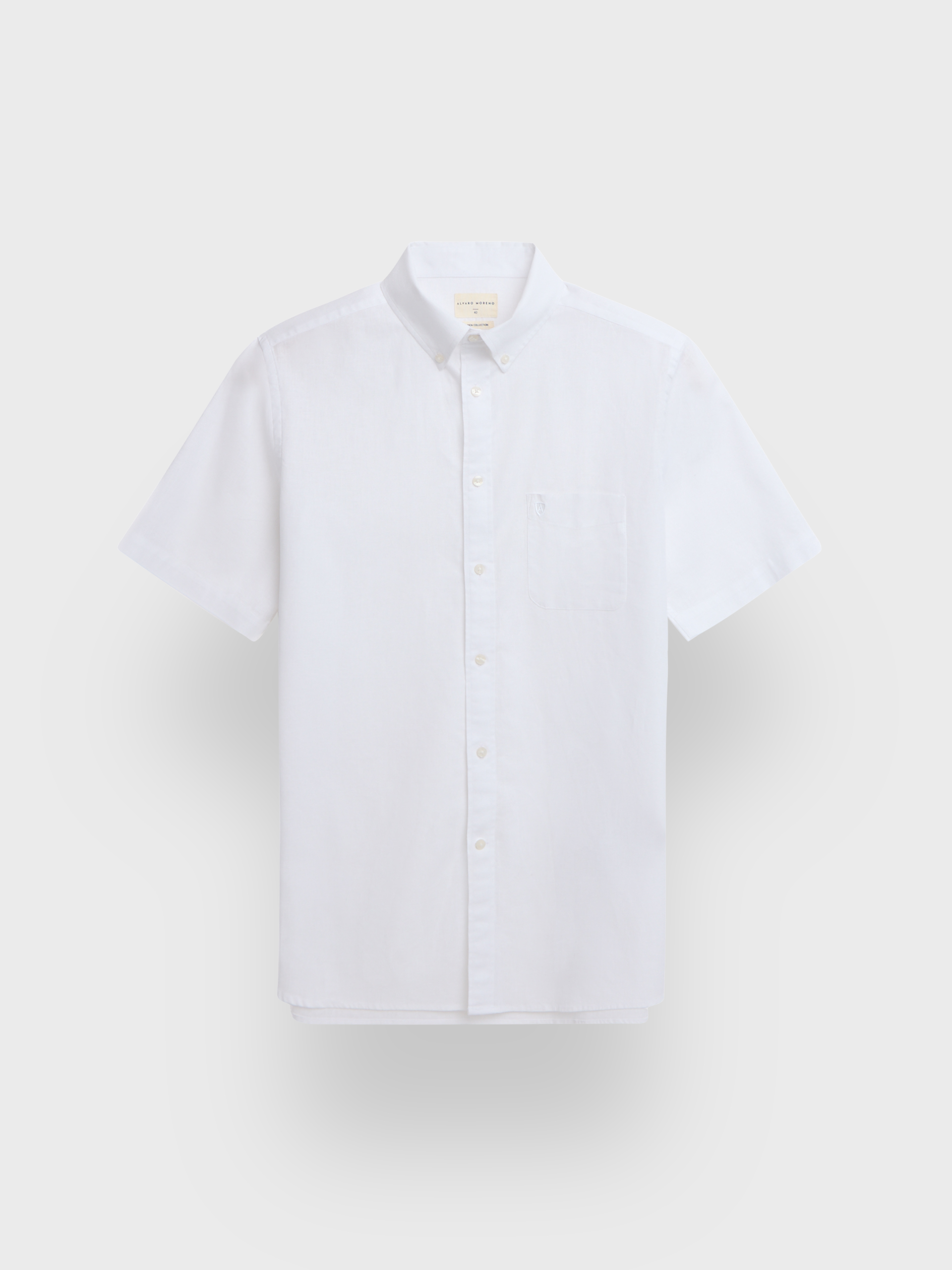 CAMISA LINO M.CORTA