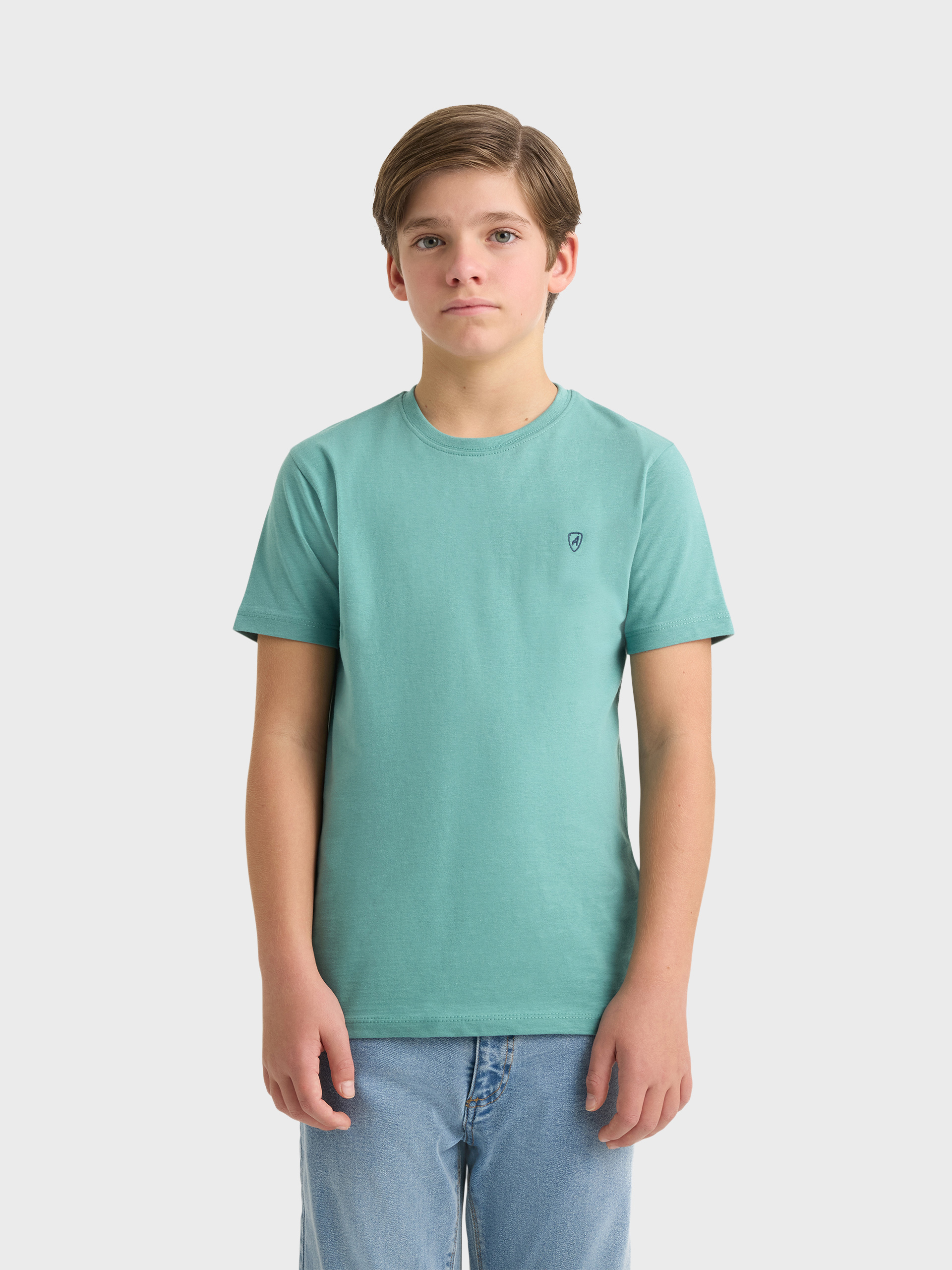 CAMISETA BASICA KIDS AZUL