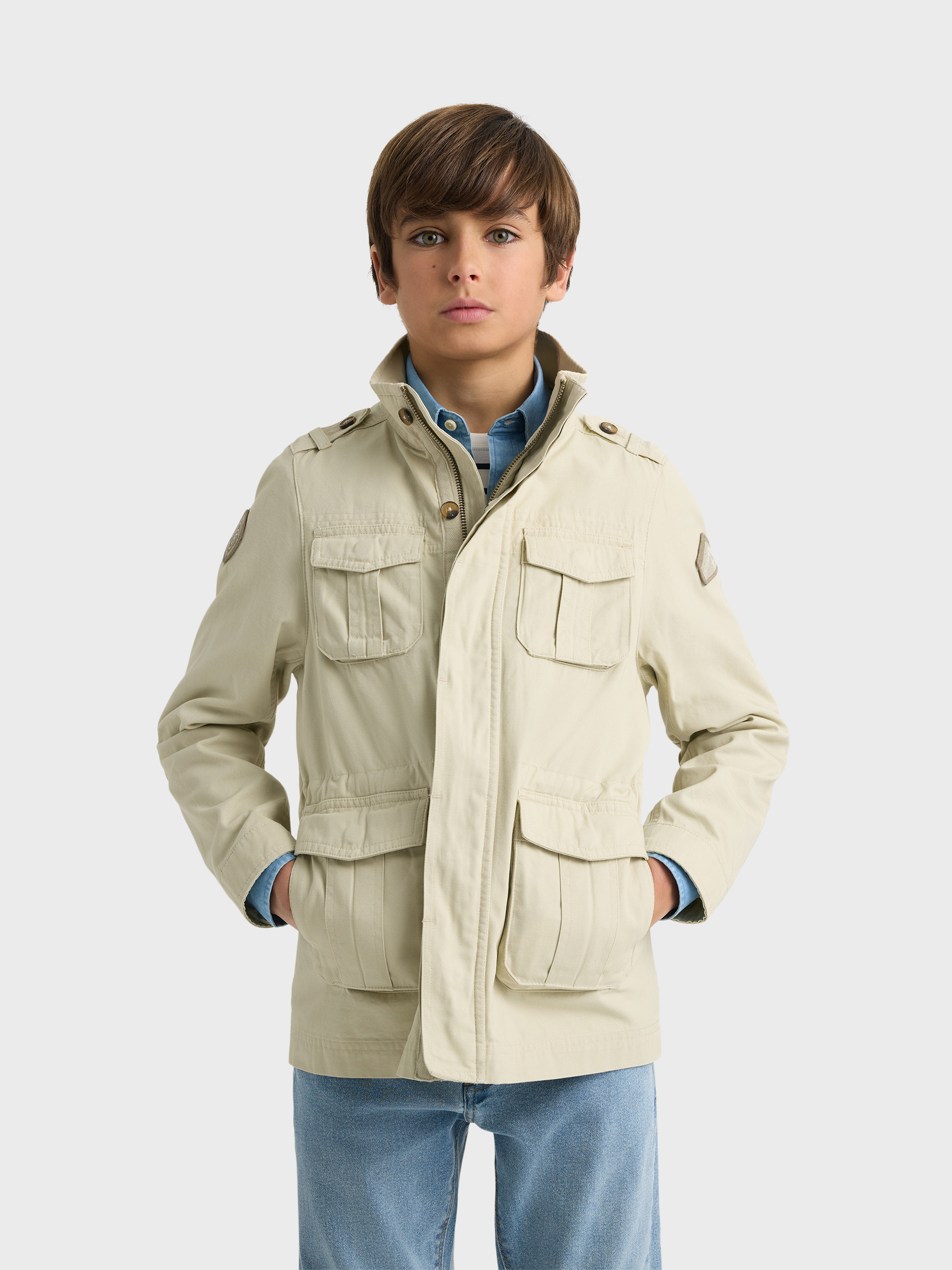 CORTAVIENTOS LAURENCE KIDS BEIGE