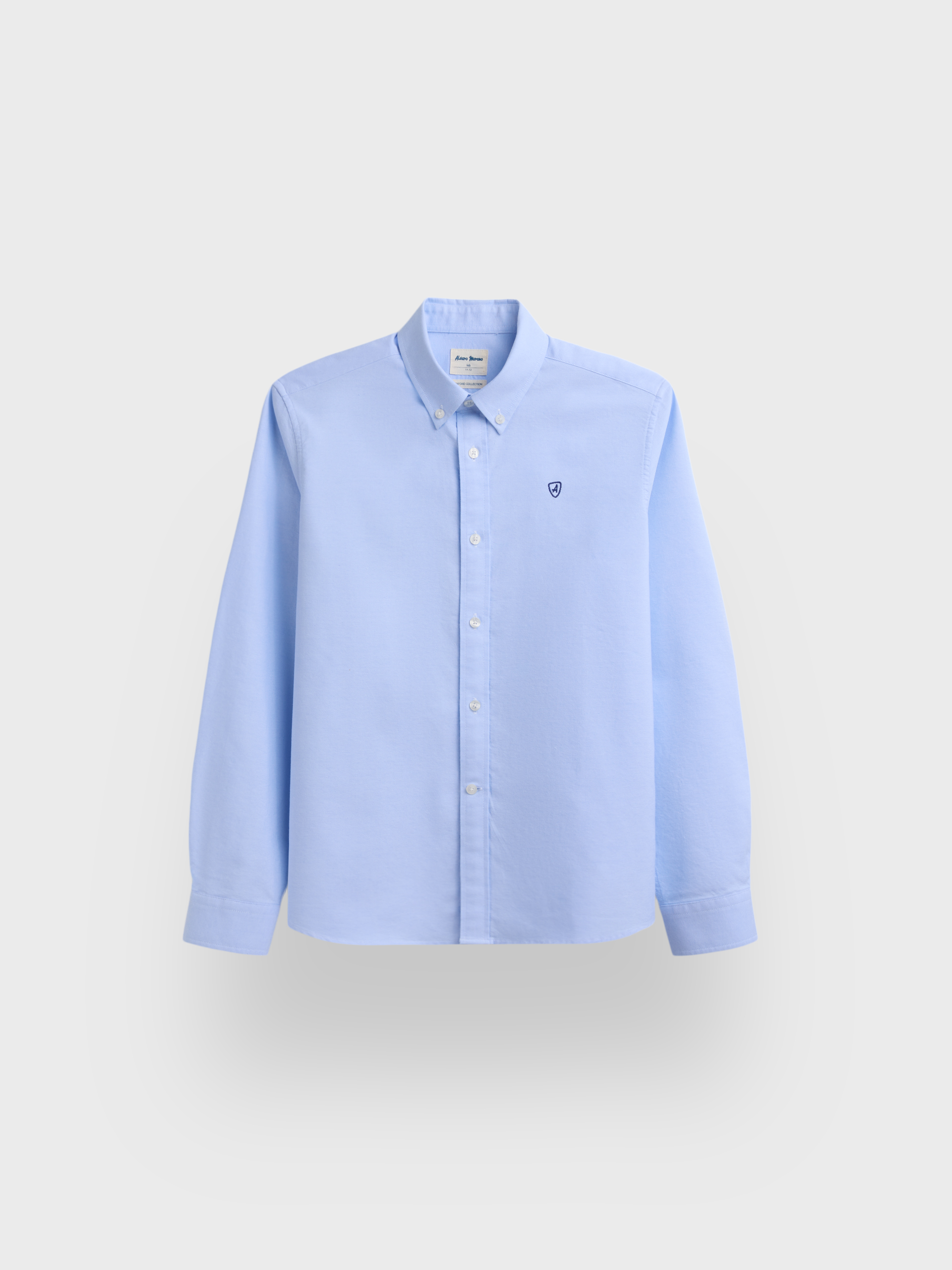 CAMISA OXFORD BASIC KIDS CELESTE