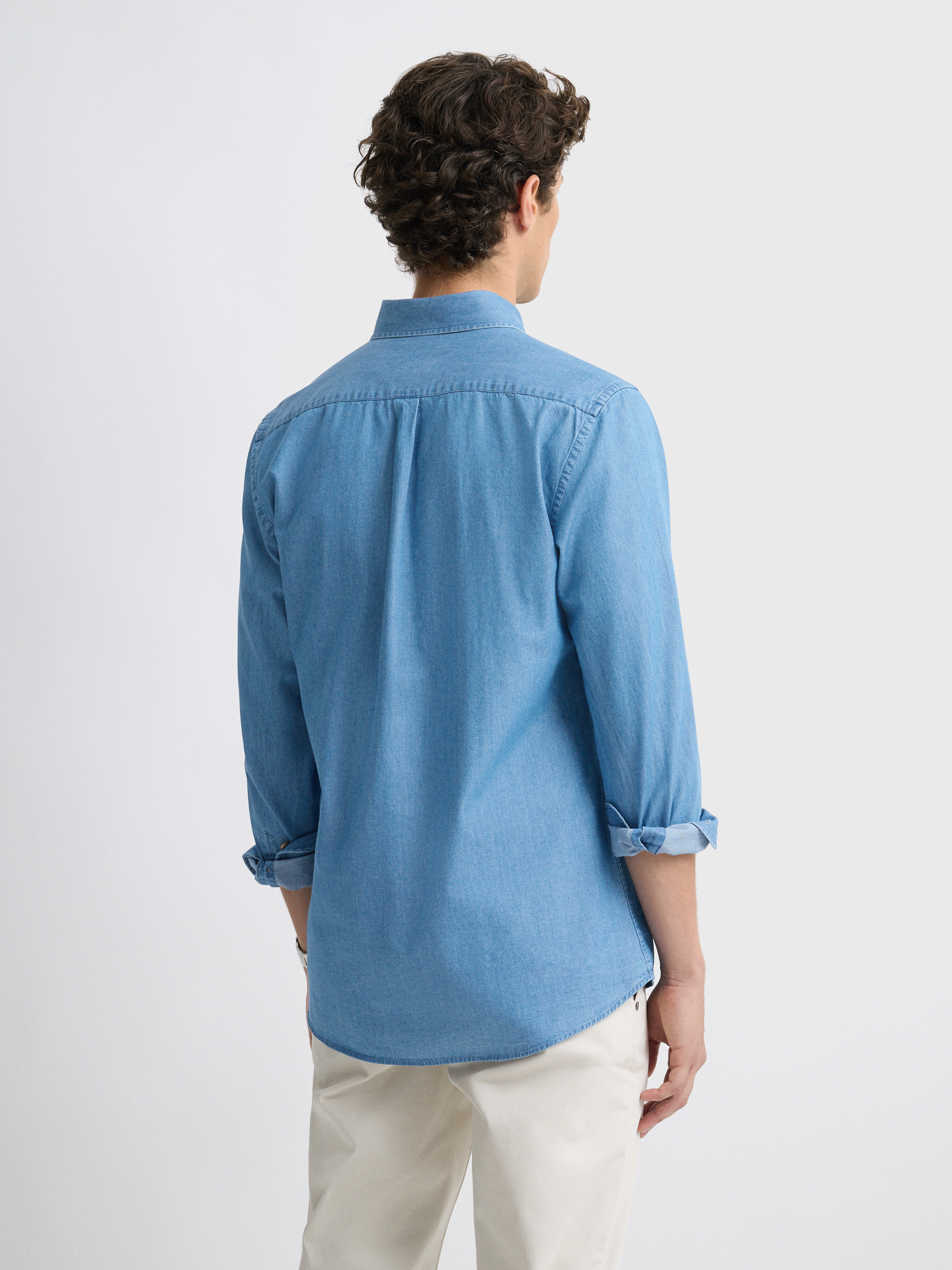 CAMISA DENIM BOLSILLOS