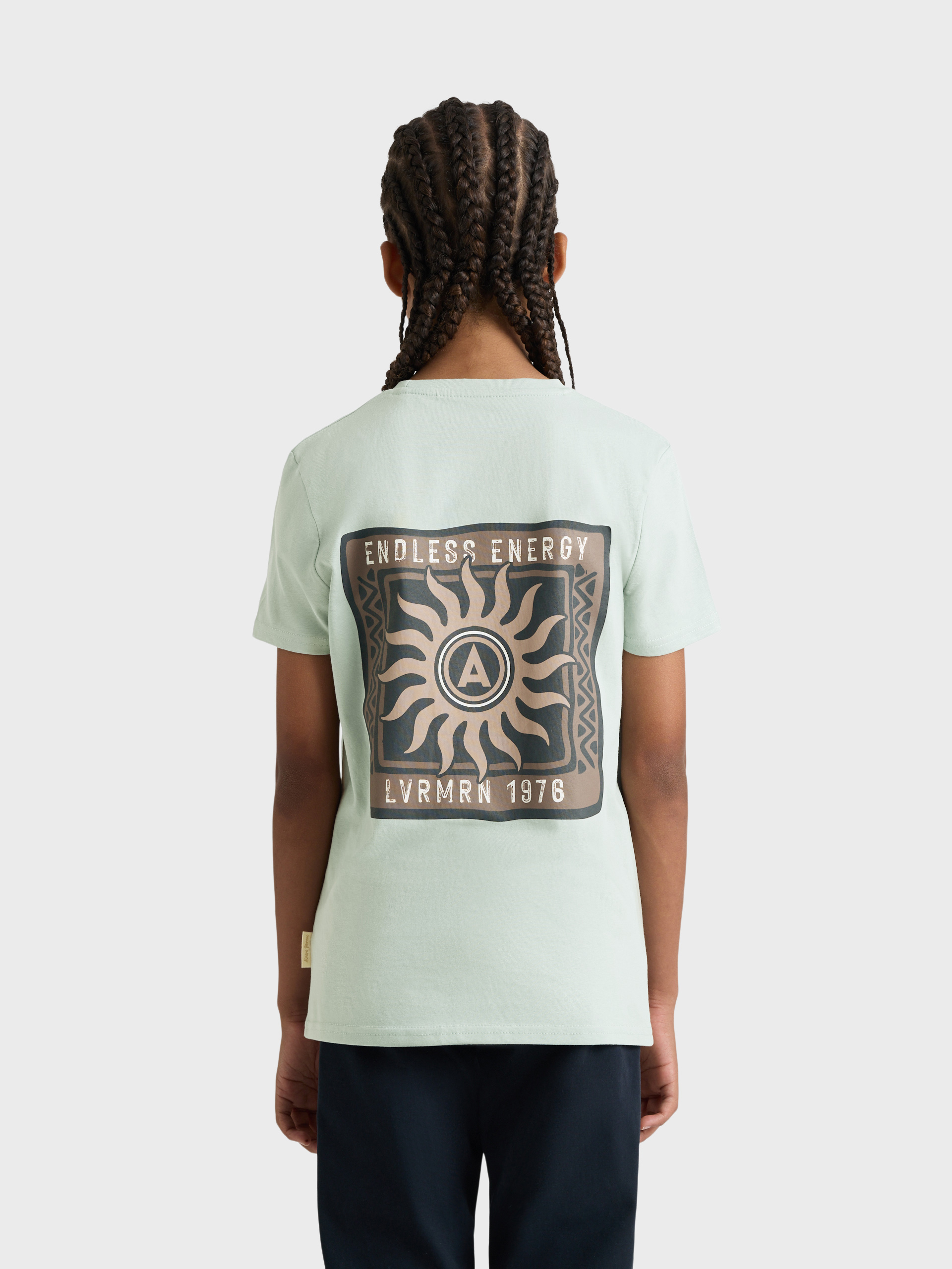 CAMISETA GLOW KIDS CELESTE
