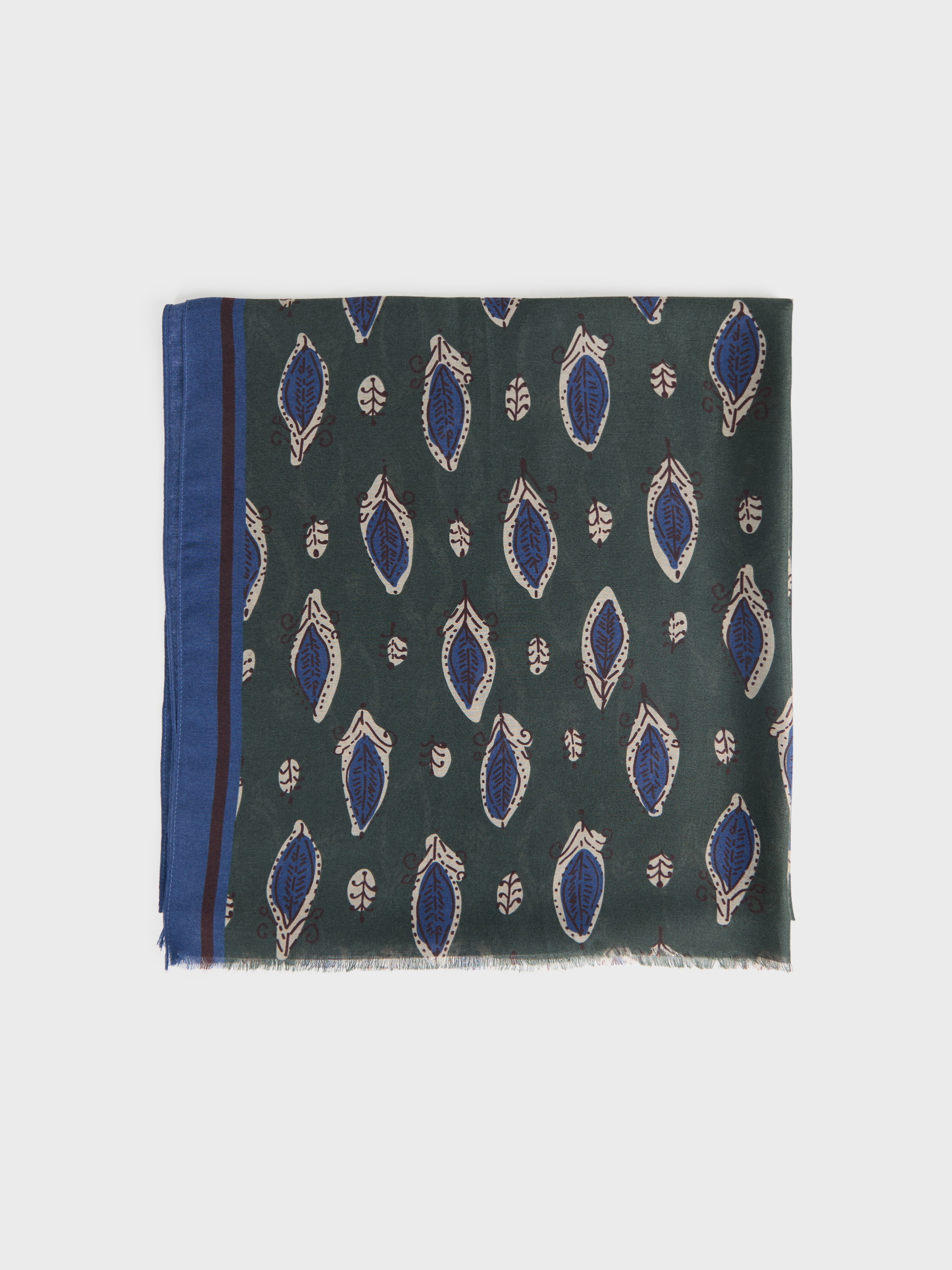 FOULARD PRINT VERDE