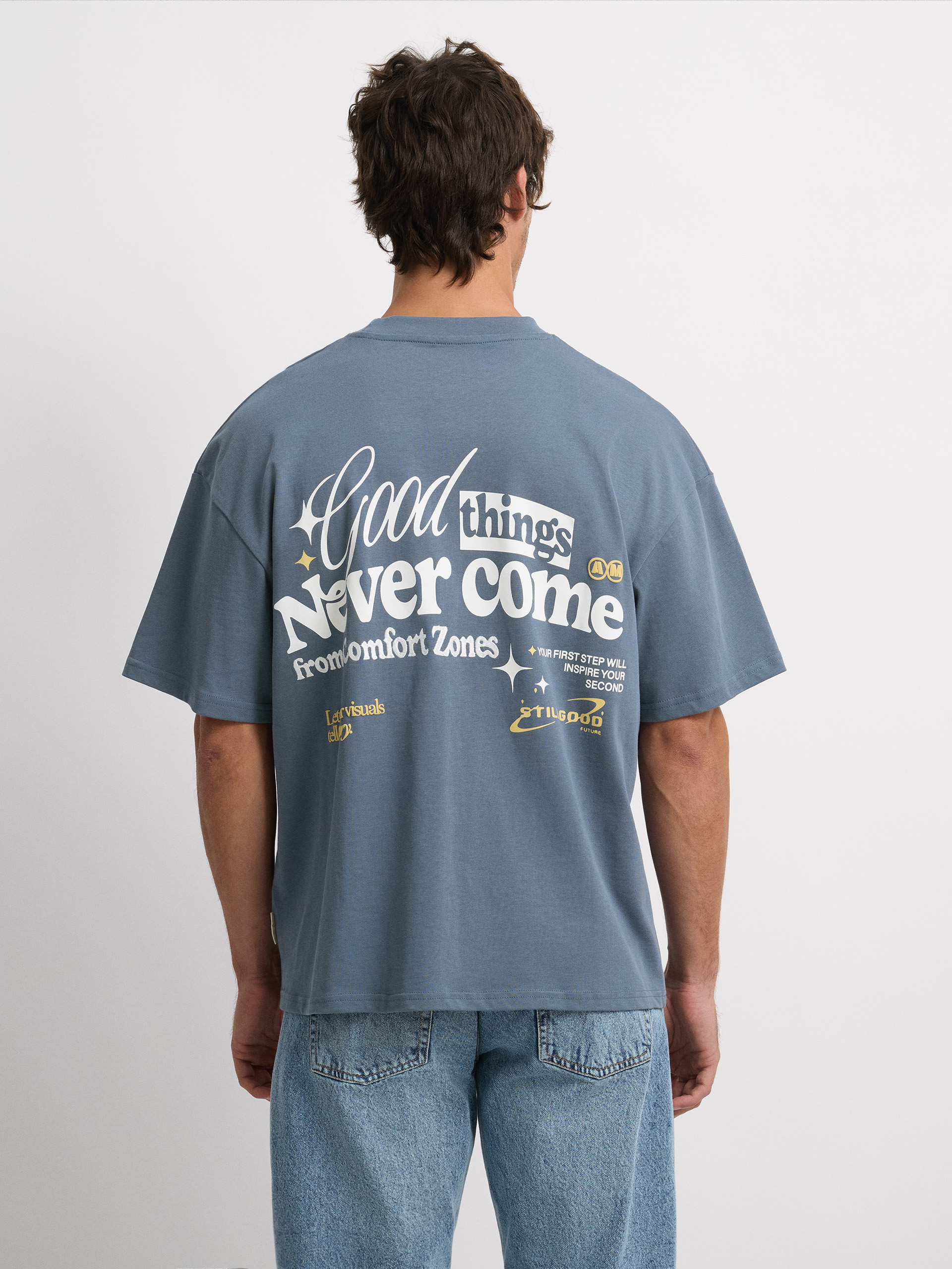 CAMISETA INSPIRE AZUL MARINO