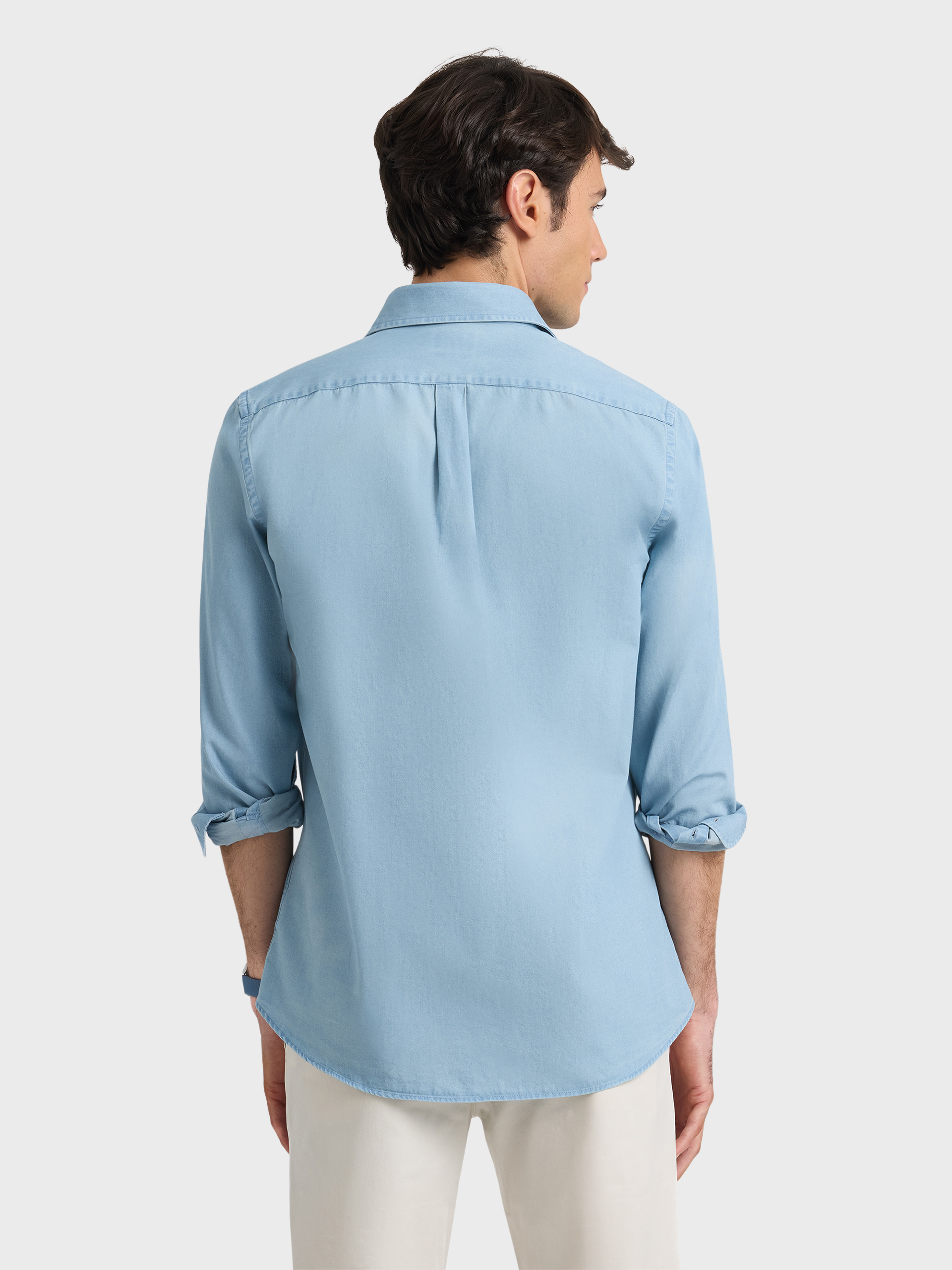 CAMISA DENIM BOLSILLOS