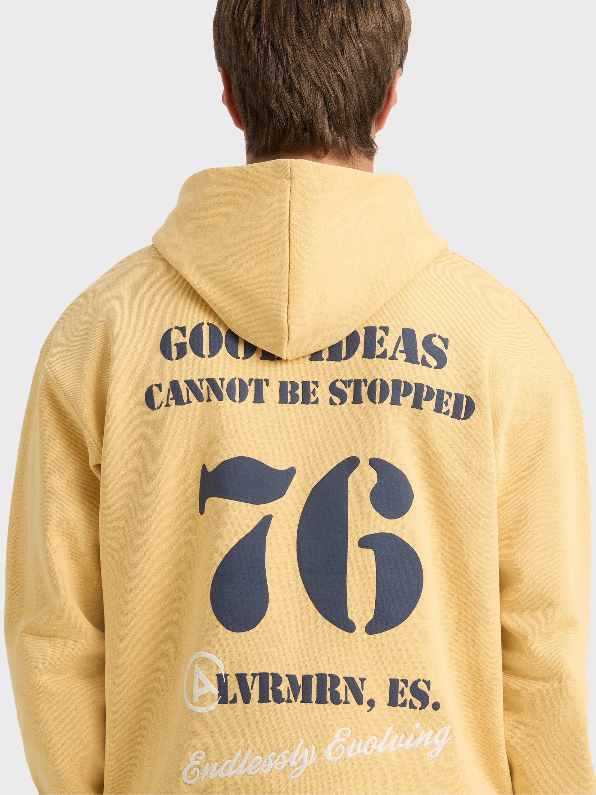 SUDADERA ENVOLVING AMARILLO