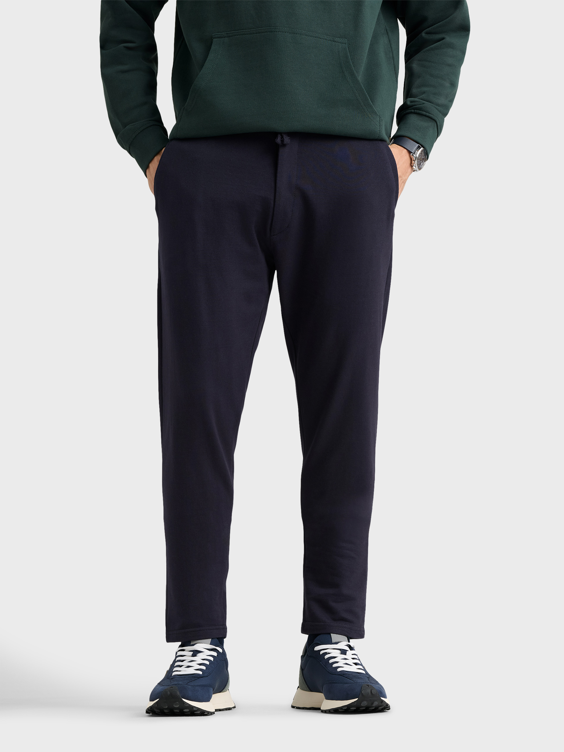 JOGGER CHINO PUNTO AZUL MARINO