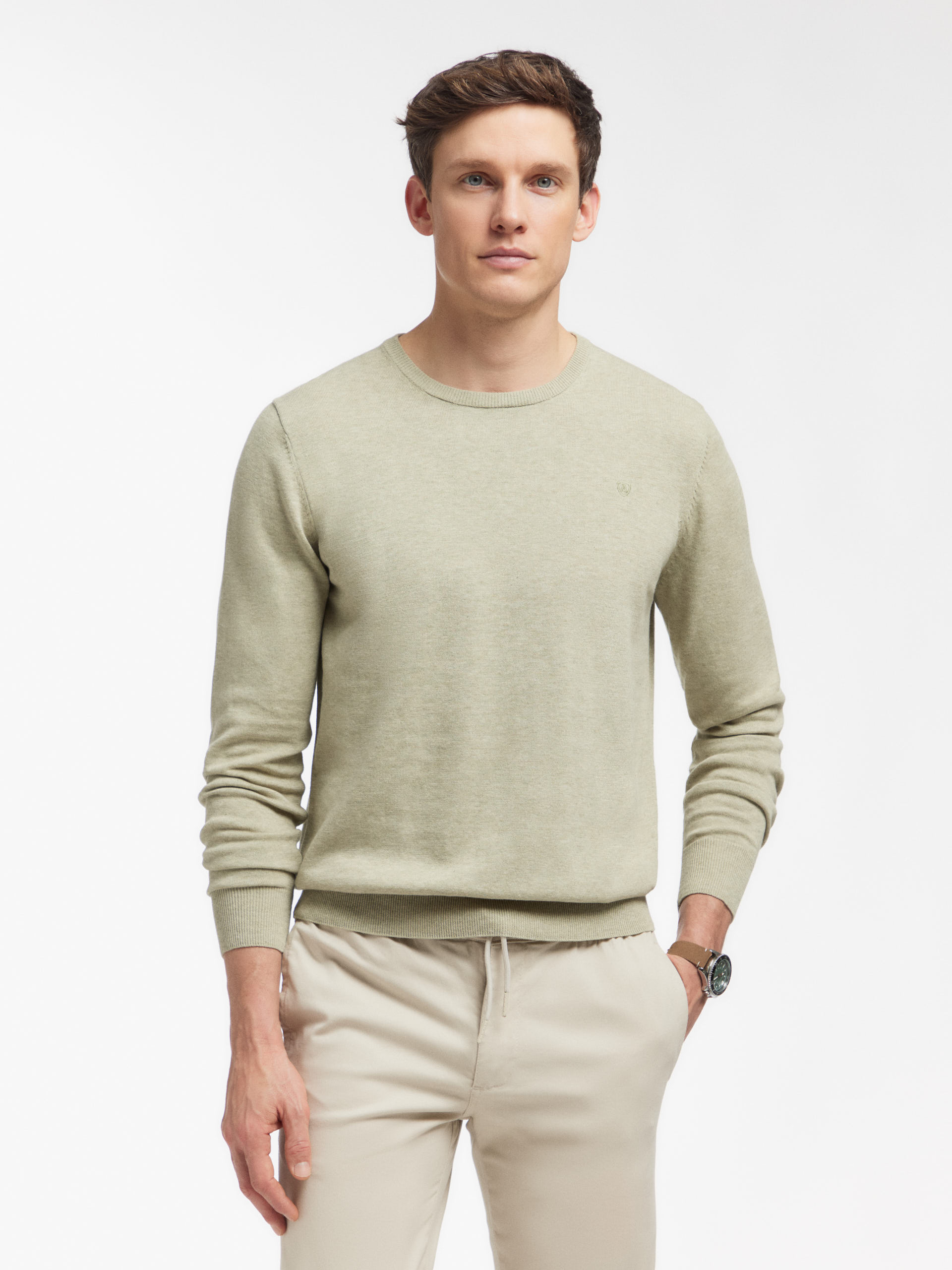 JERSEY ROUND NECK VERDE