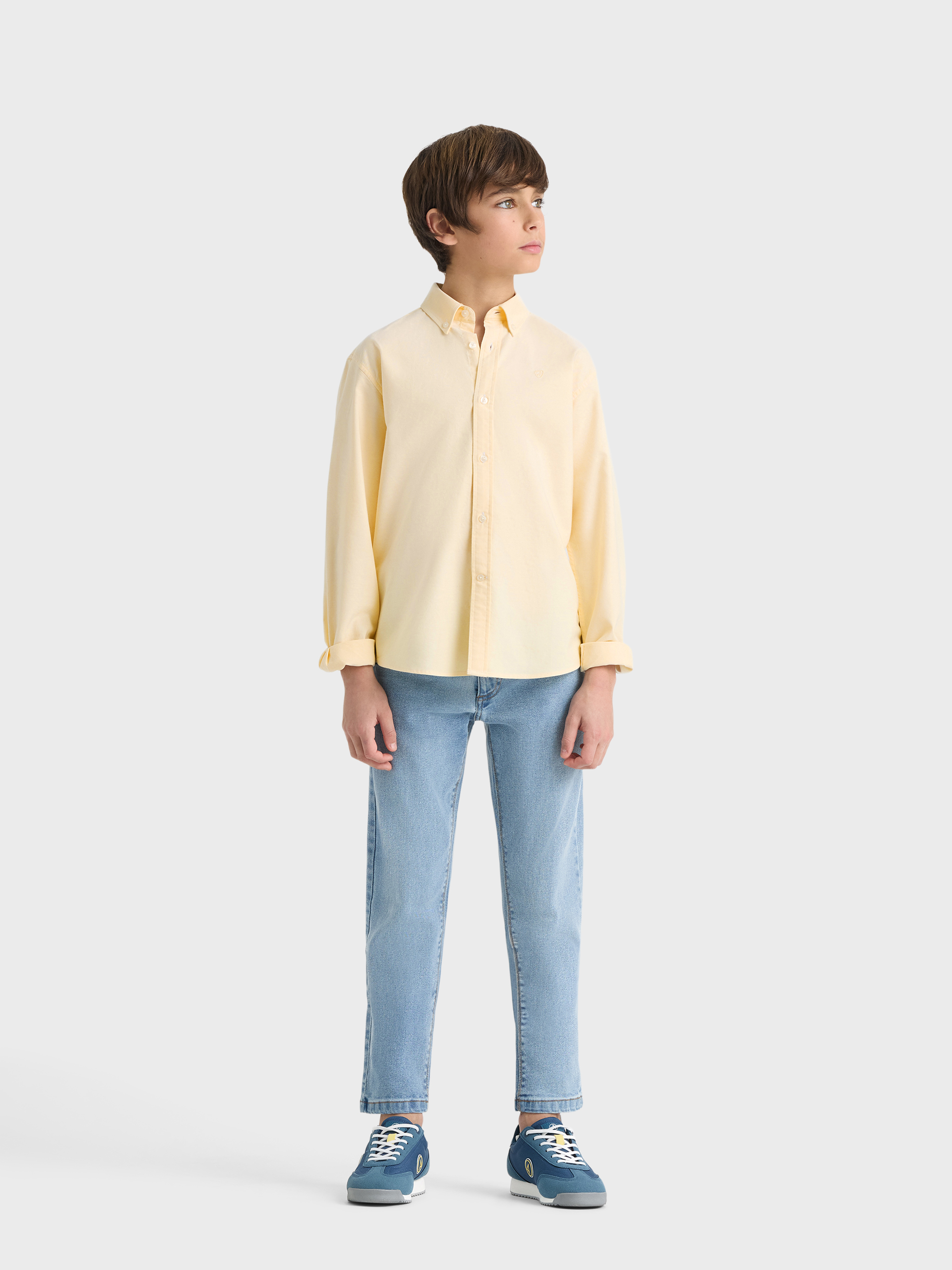 CAMISA OXFORD SOLID KIDS