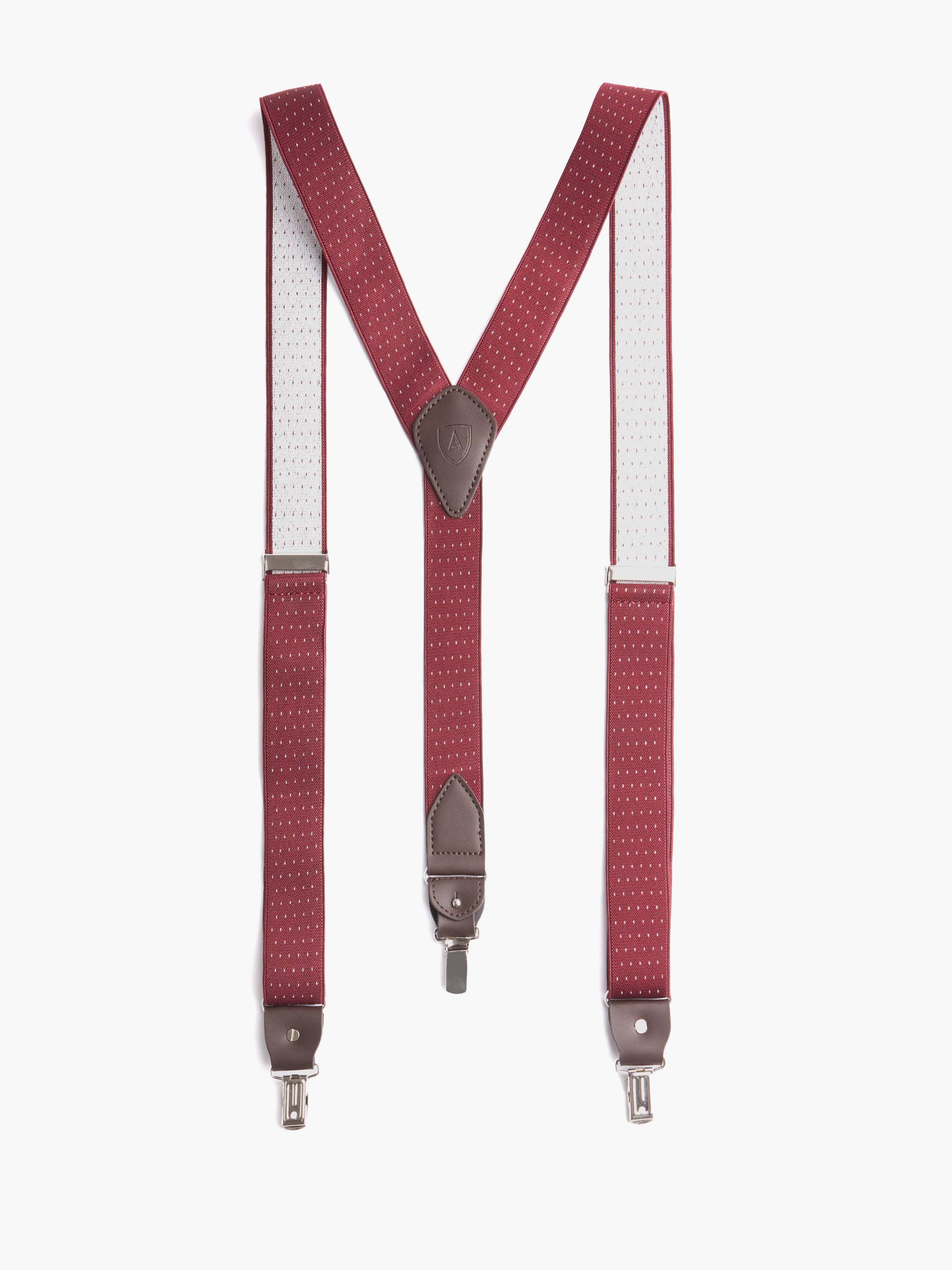 TIRANTES DOTS BURDEOS