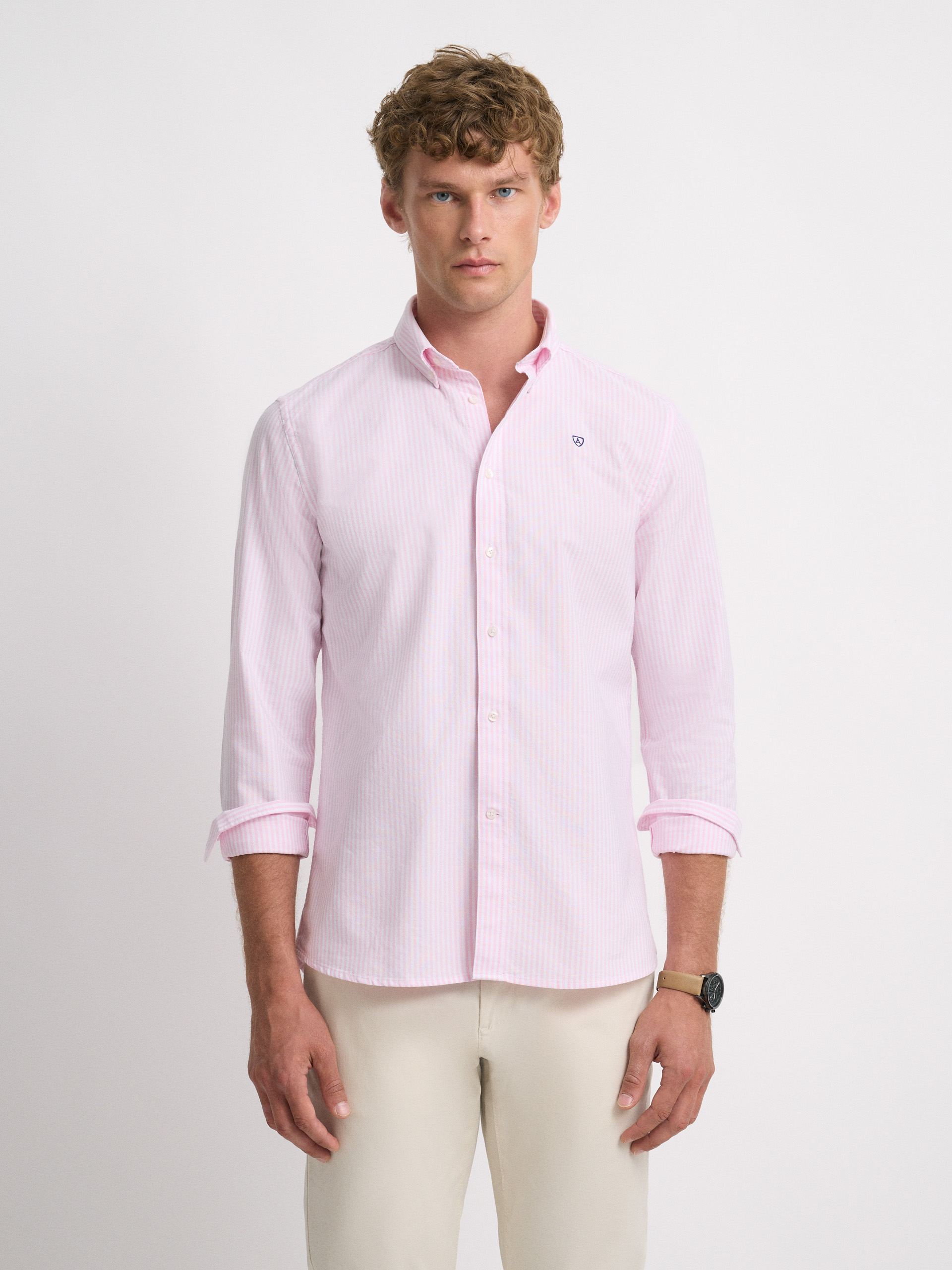 CAMISA OXFORD RAYAS